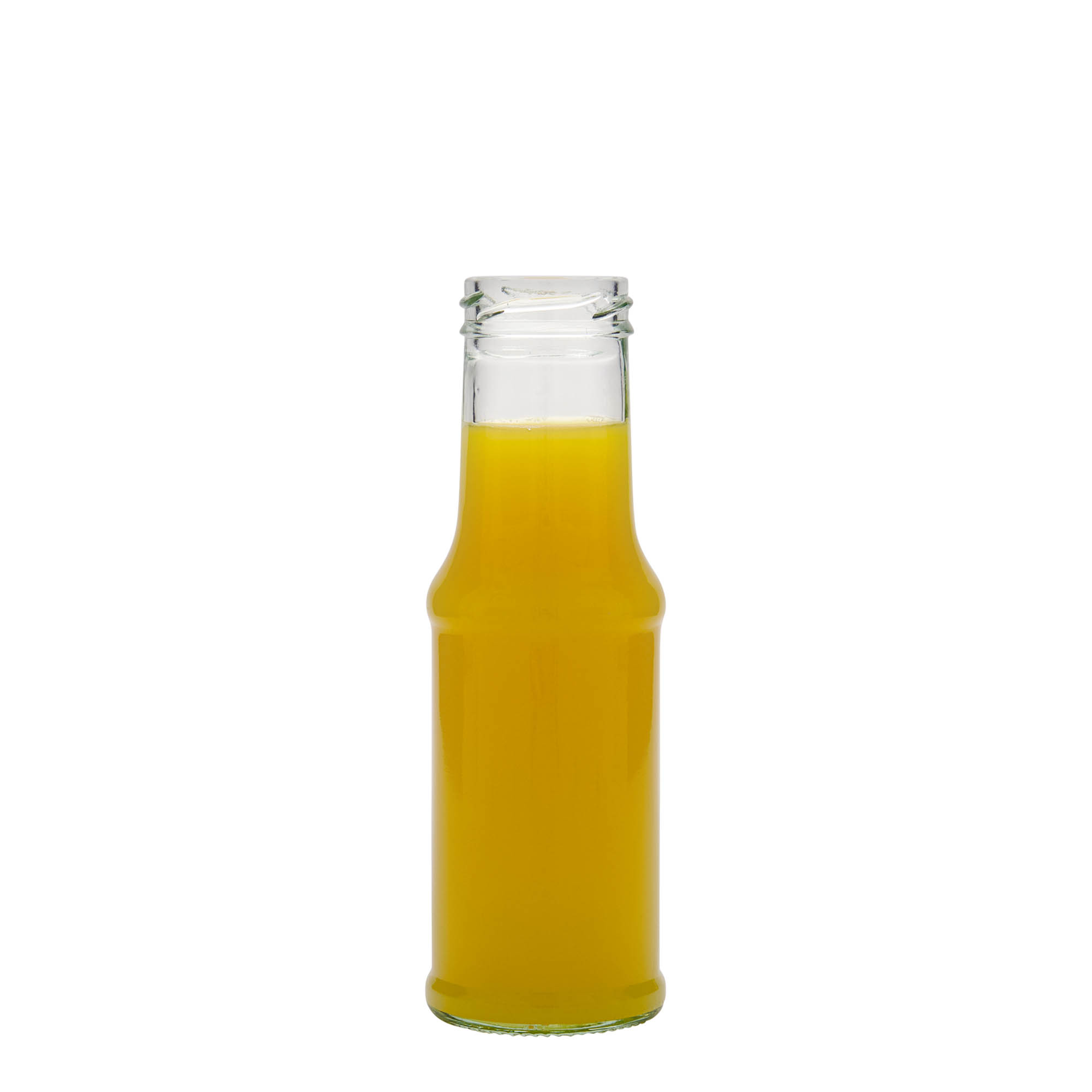 200 ml condiment bottle, glass, closure: twist off (TO 43)