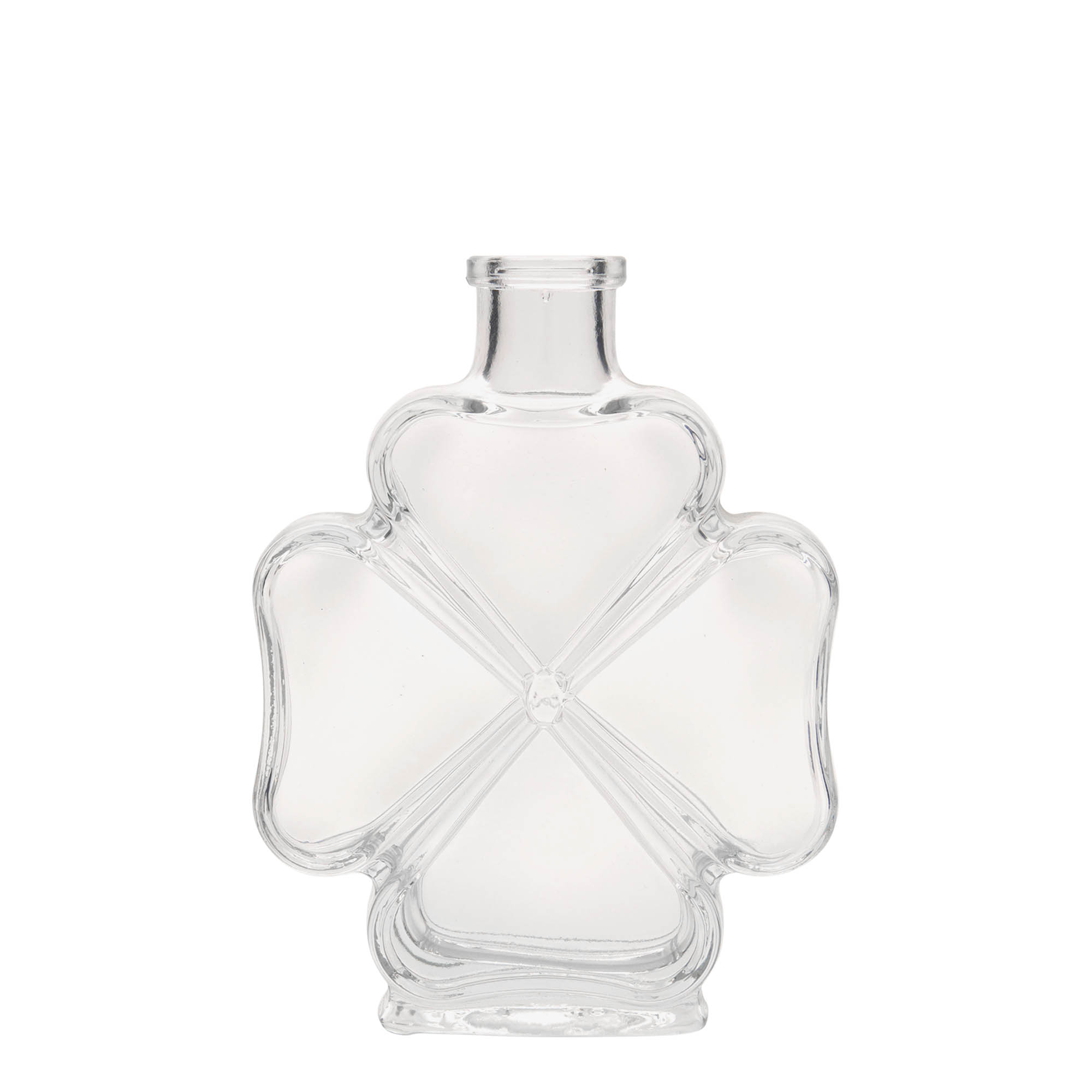 200 ml glass bottle 'Clover', closure: cork