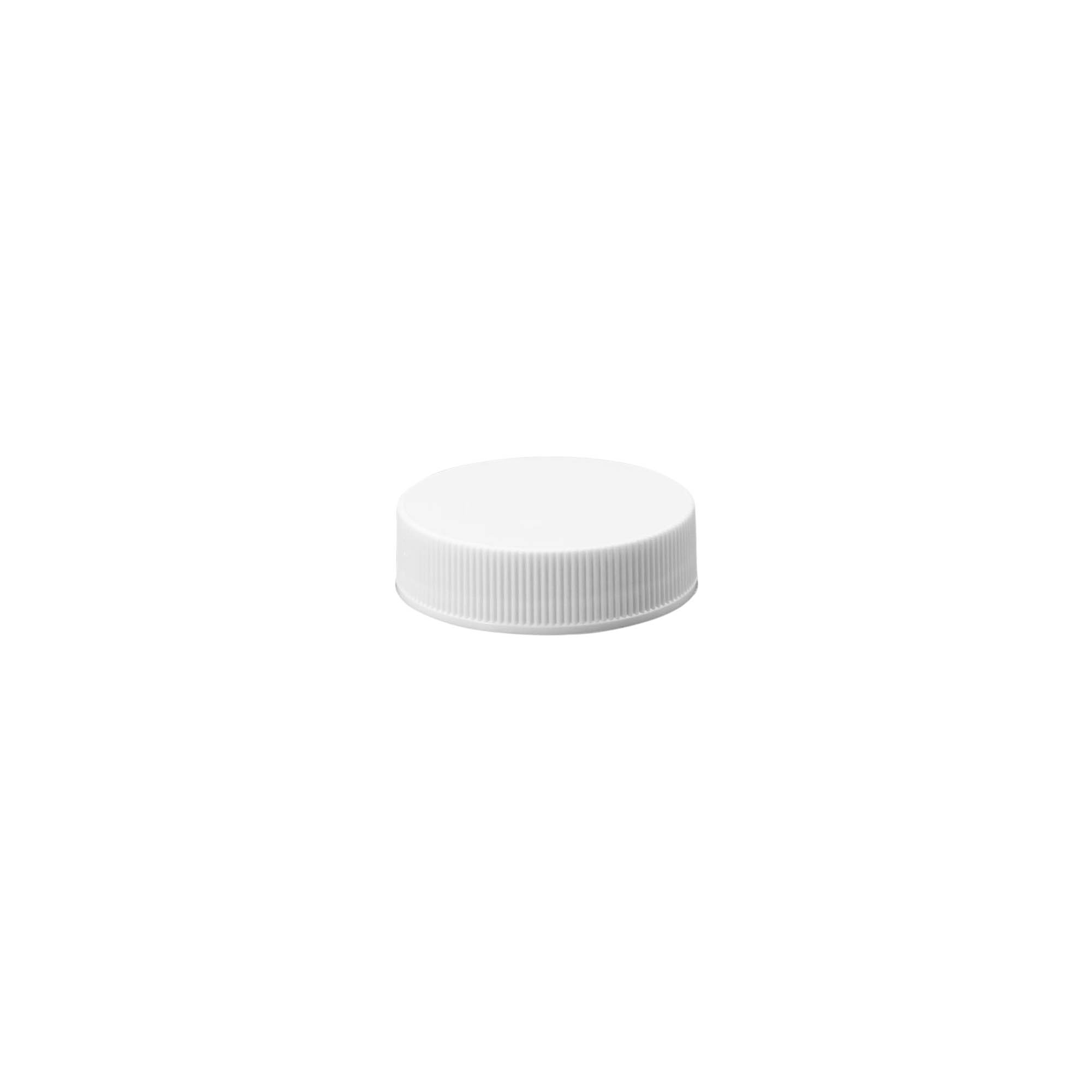 Screw cap, PP plastic, white, for opening: GPI 38/400