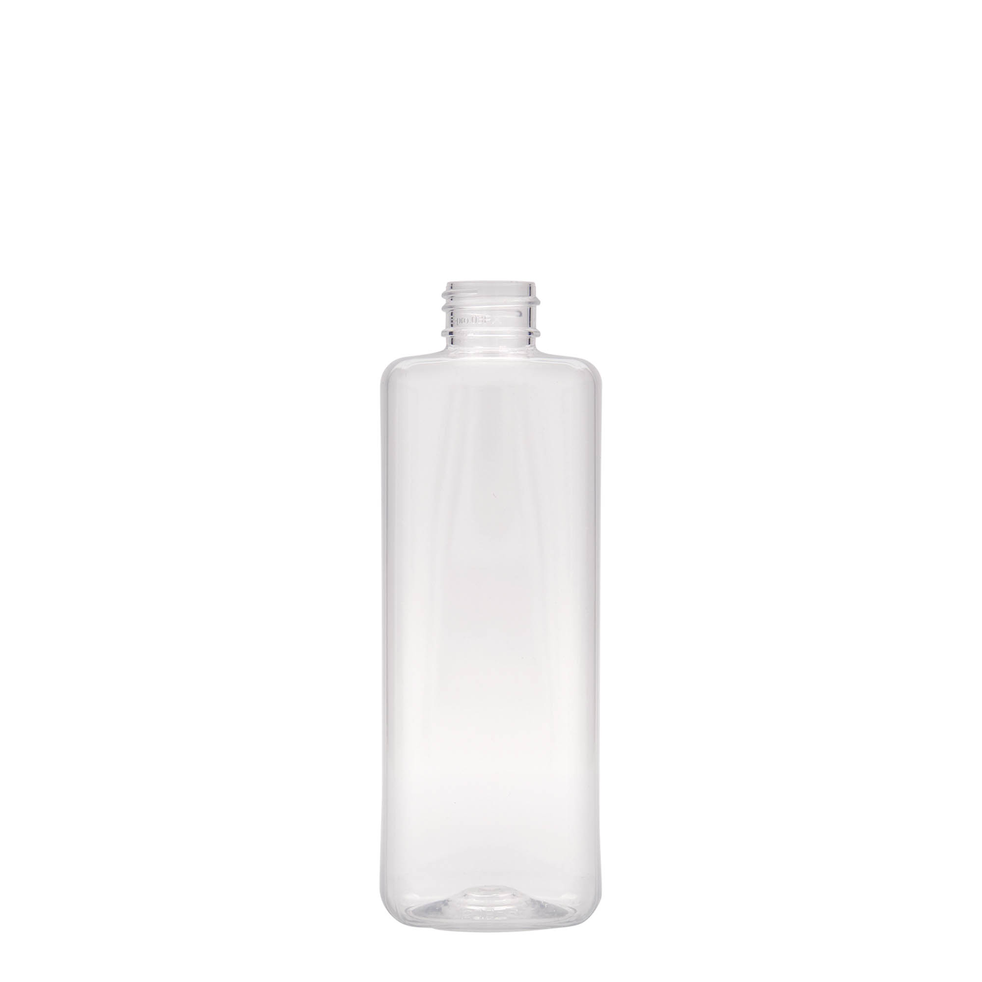 300 ml PET bottle 'Karl', square, plastic, closure: GPI 24/410