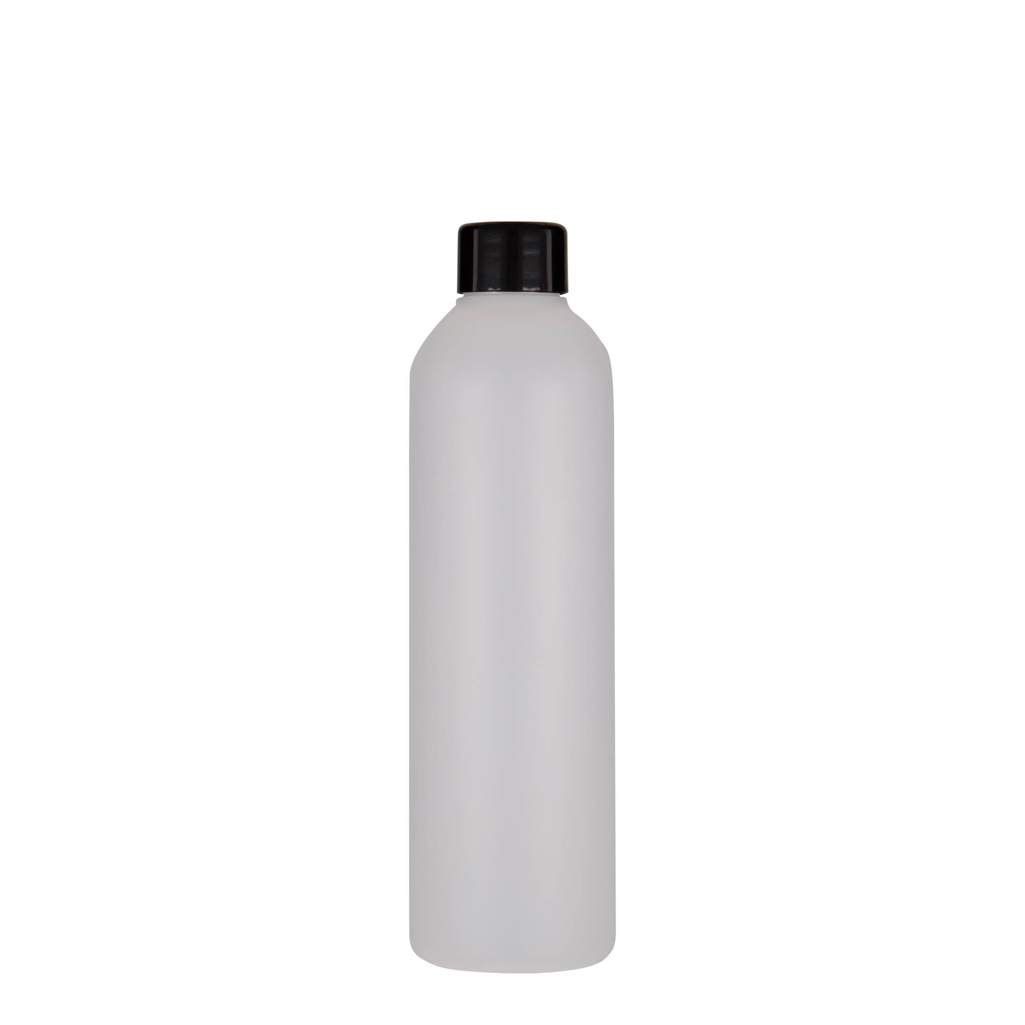 250 ml plastic bottle 'Tuffy', HDPE, natural, closure: GPI 24/410