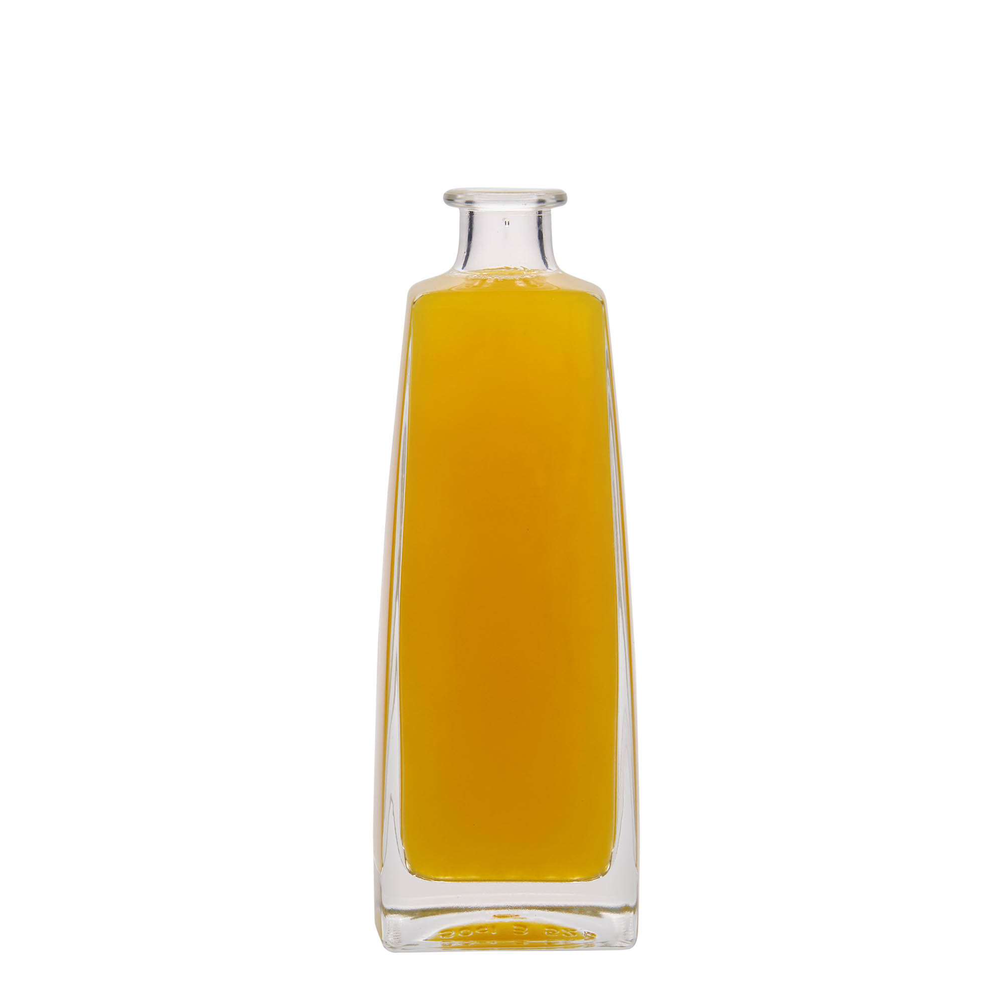 500 ml glass bottle 'Timmy', rectangular, closure: cork