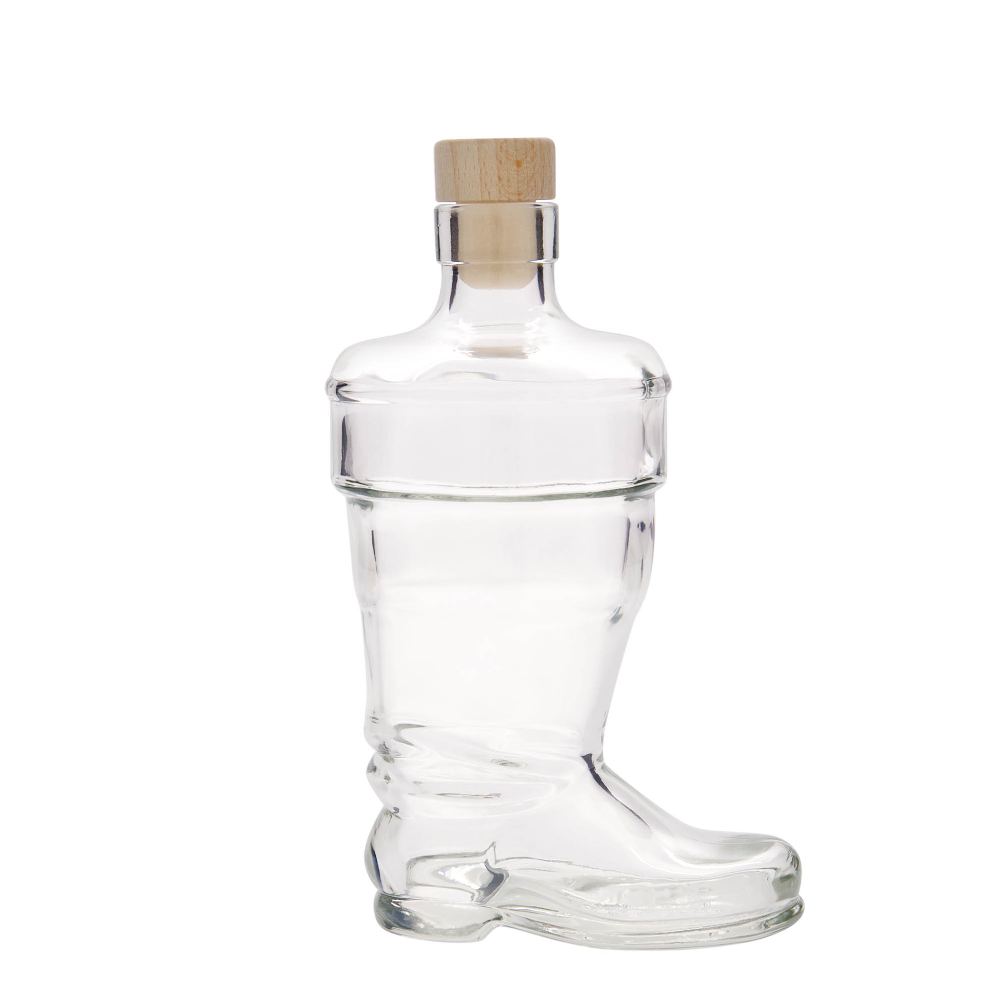 350 ml glass bottle 'Boot', closure: cork