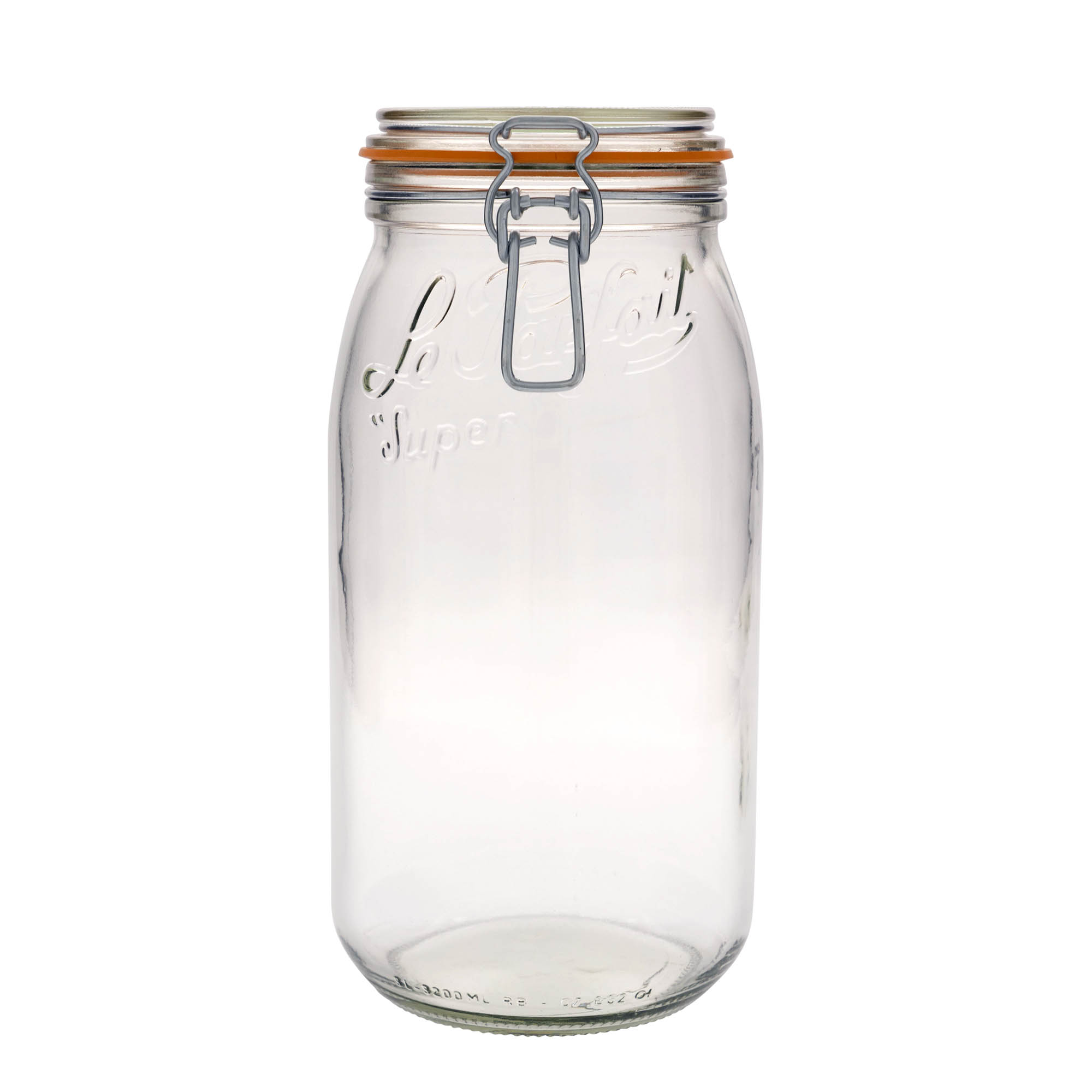 3,000 ml clip top jar 'Le Parfait Super Bocal', closure: clip top