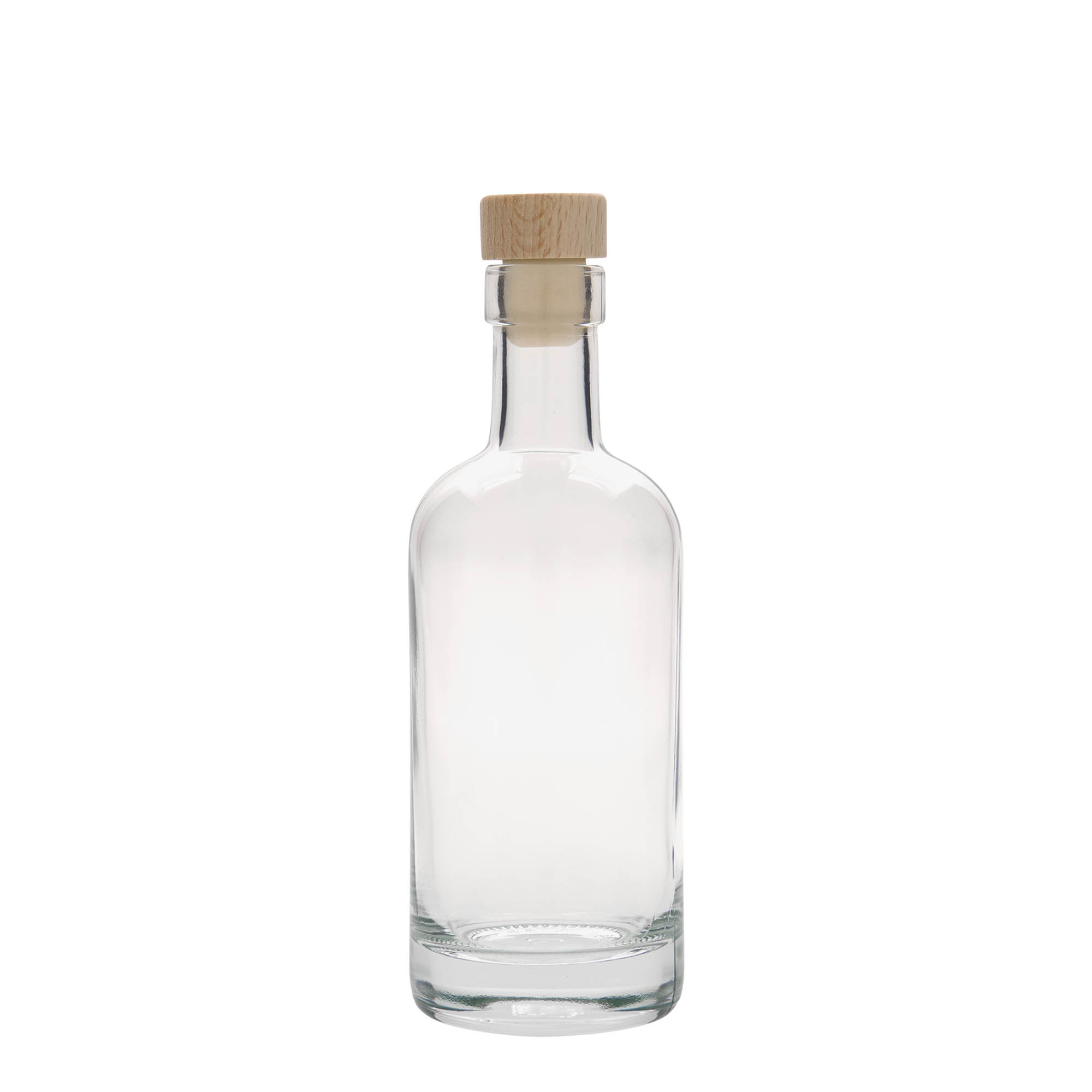 250 ml glass bottle 'Linea Uno', closure: cork