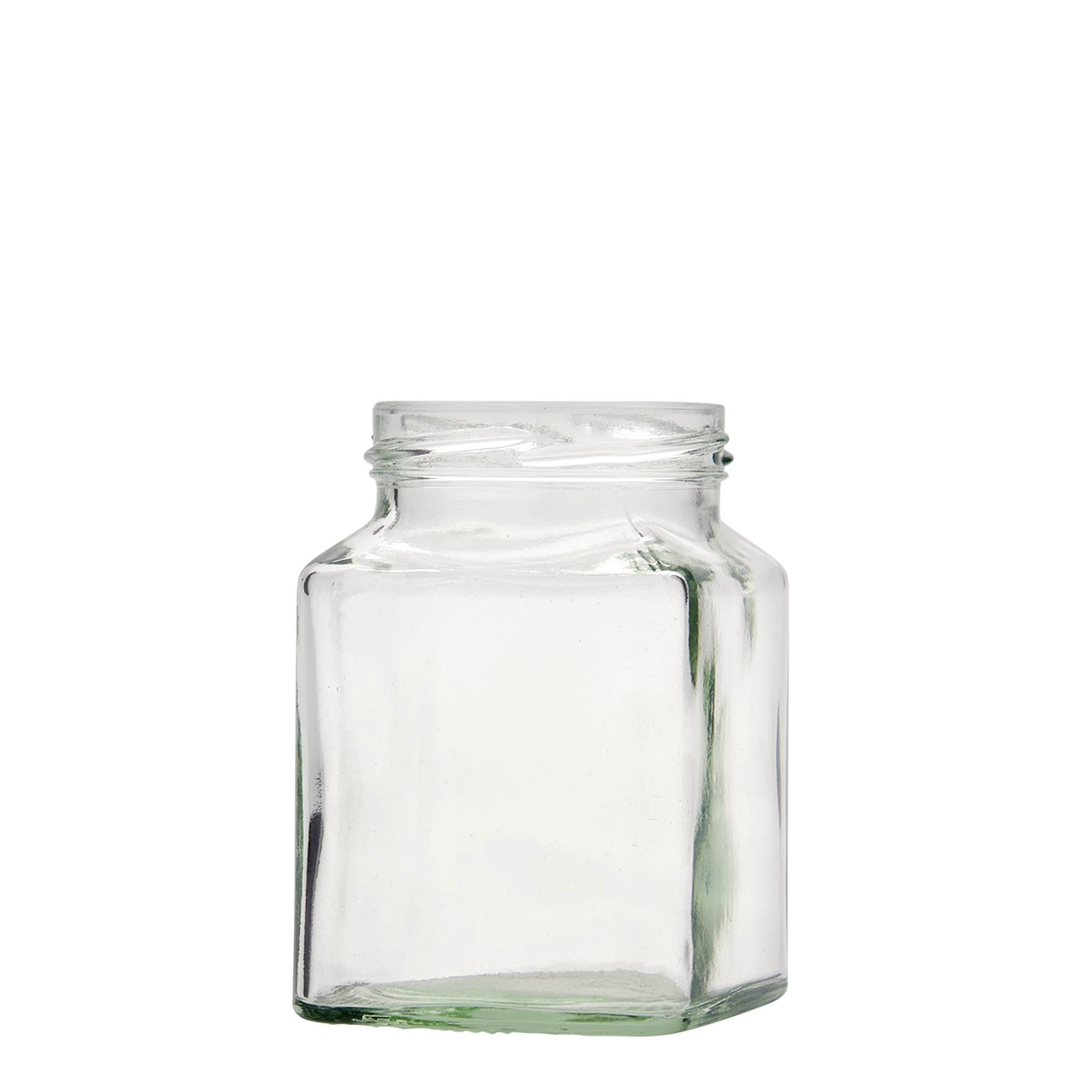 314 ml square jar, closure: twist off (TO 63)