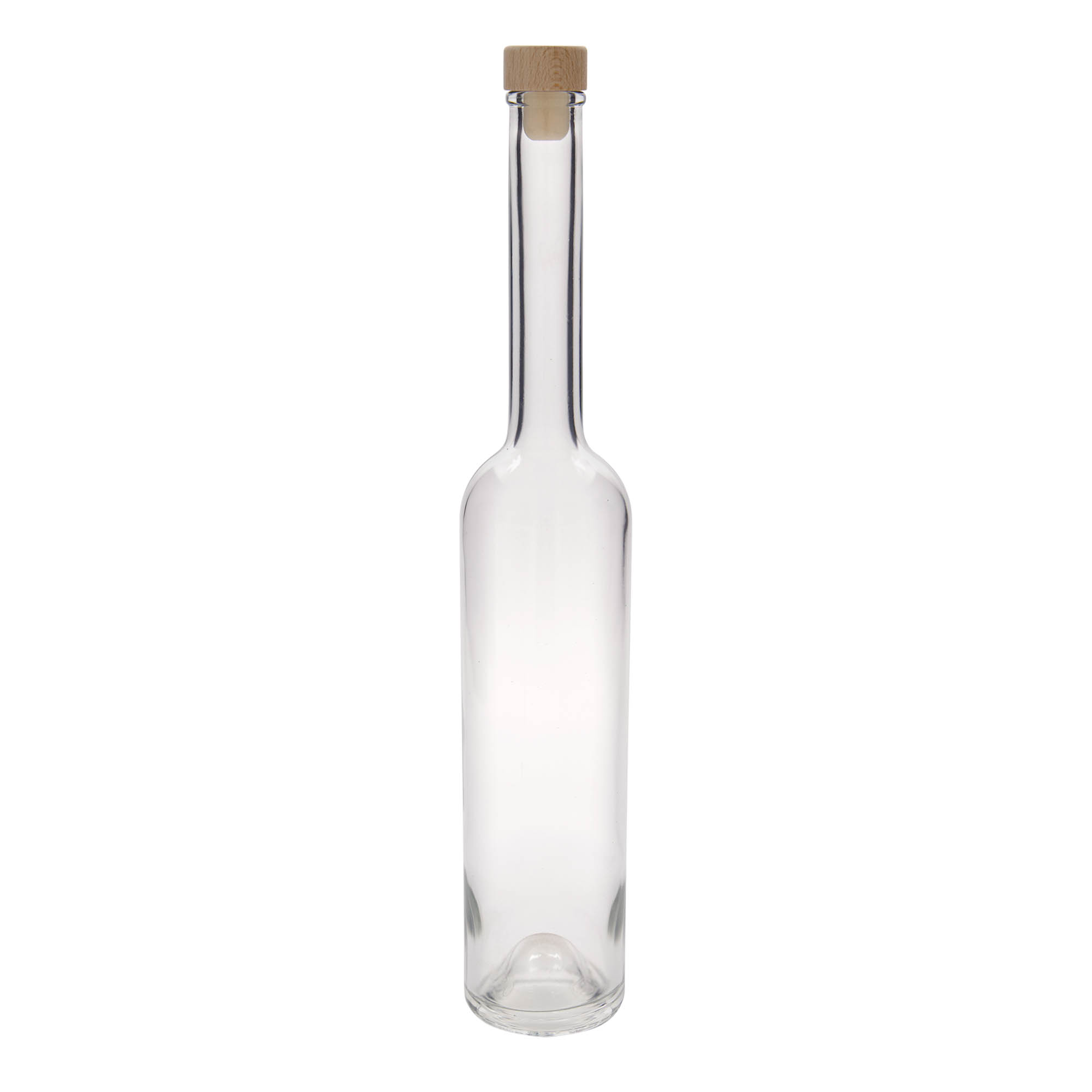 500 ml glass bottle 'Platina', closure: cork