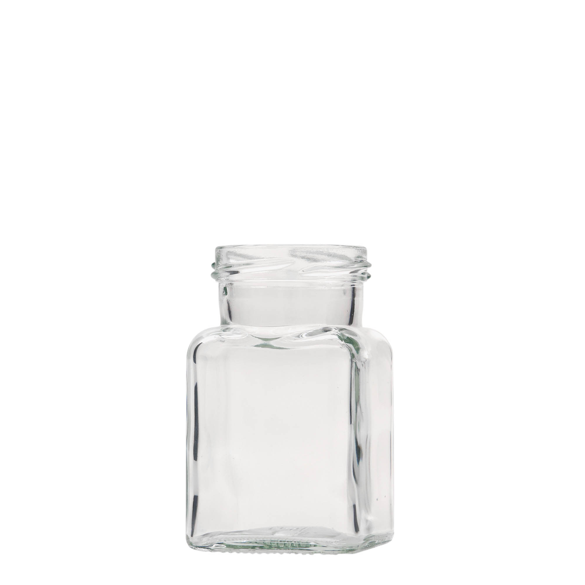 150 ml square jar, closure: twist off (TO 53)