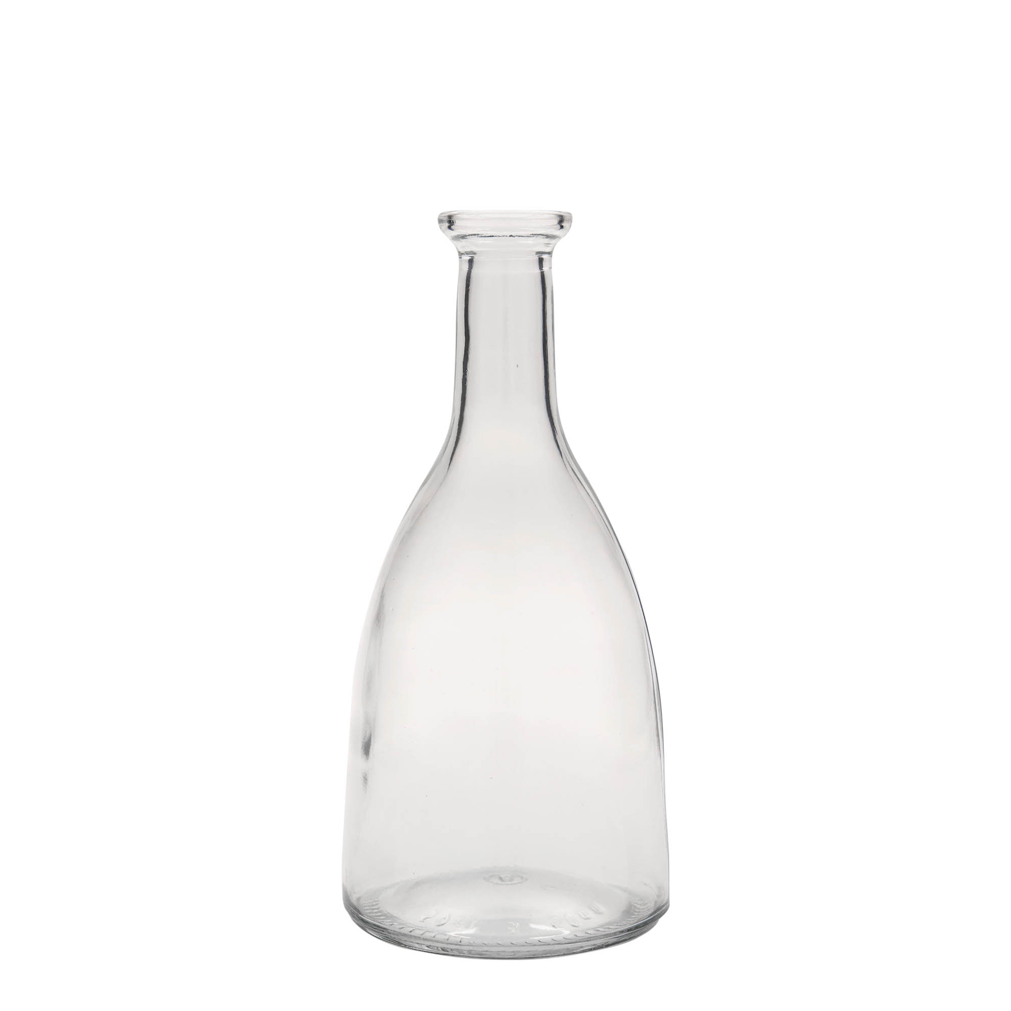 500 ml glass bottle 'Viola', closure: cork