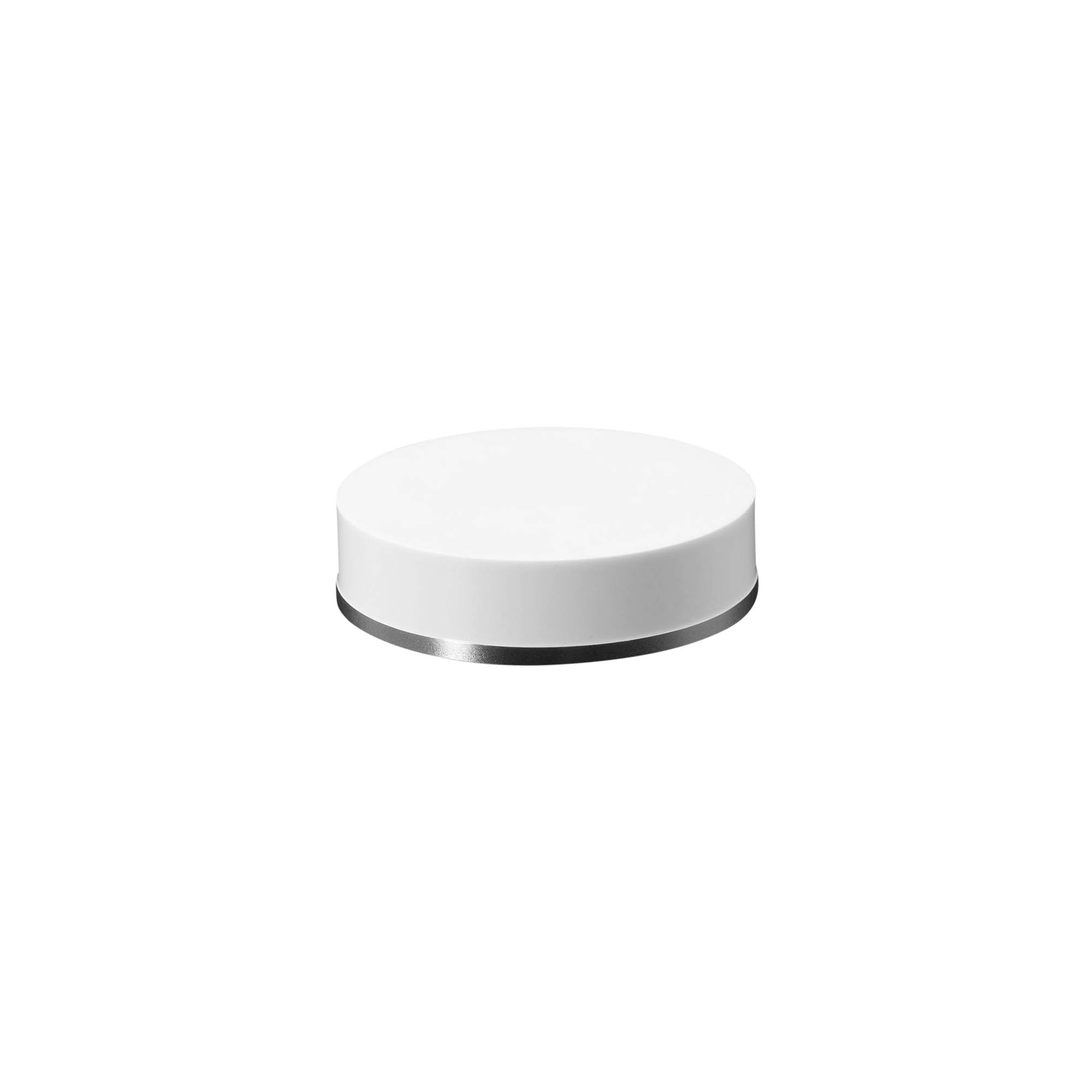 Screw cap for 30 ml, SAN plastic, white