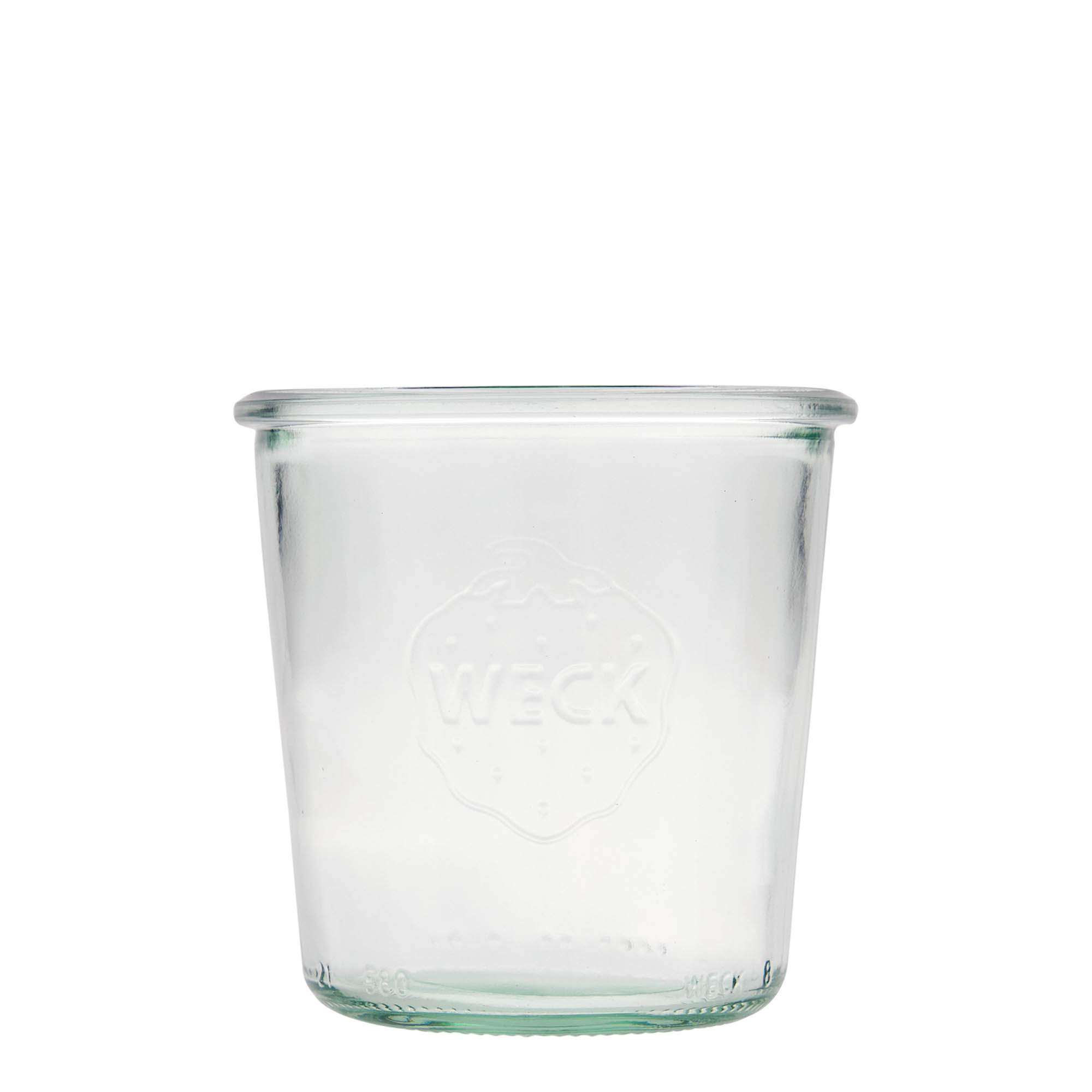 580 ml WECK cylindrical jar, closure: round rim