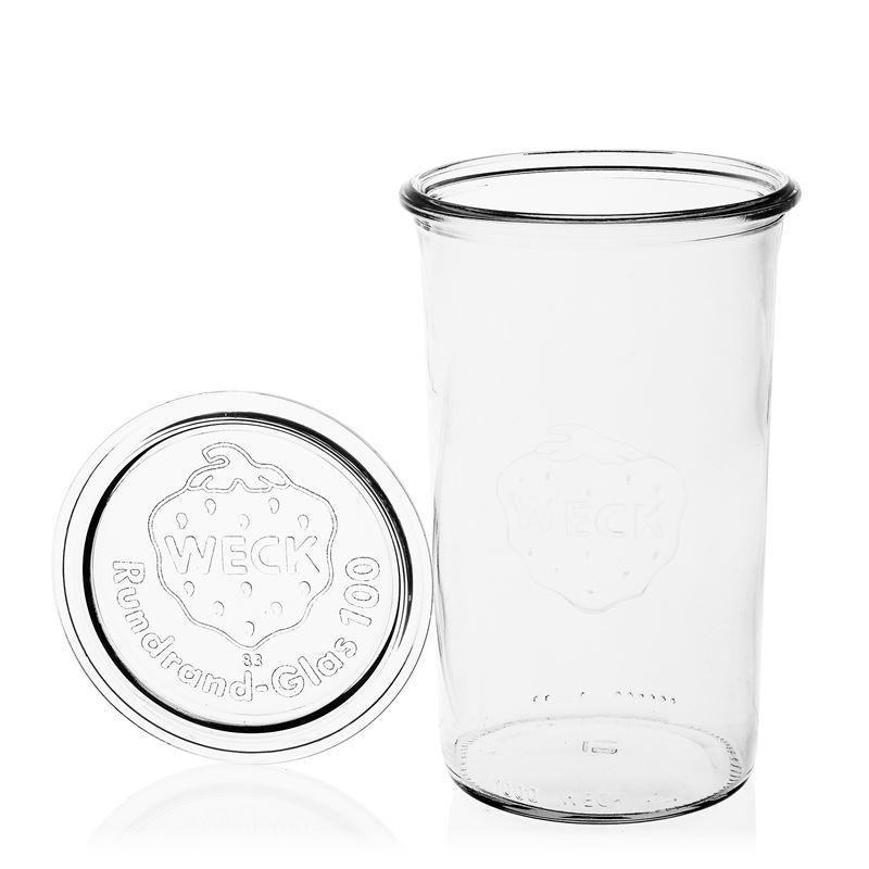 1,000 ml WECK cylindrical jar, closure: round rim