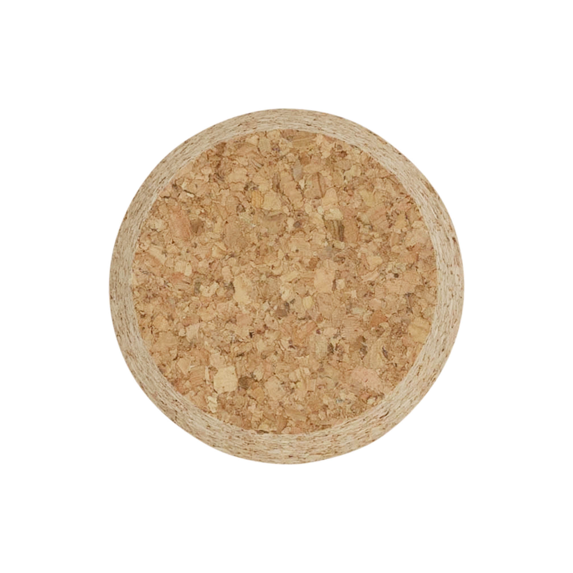 Pointed cork 48–57 x 27, pressed cork, beige, for opening: cork