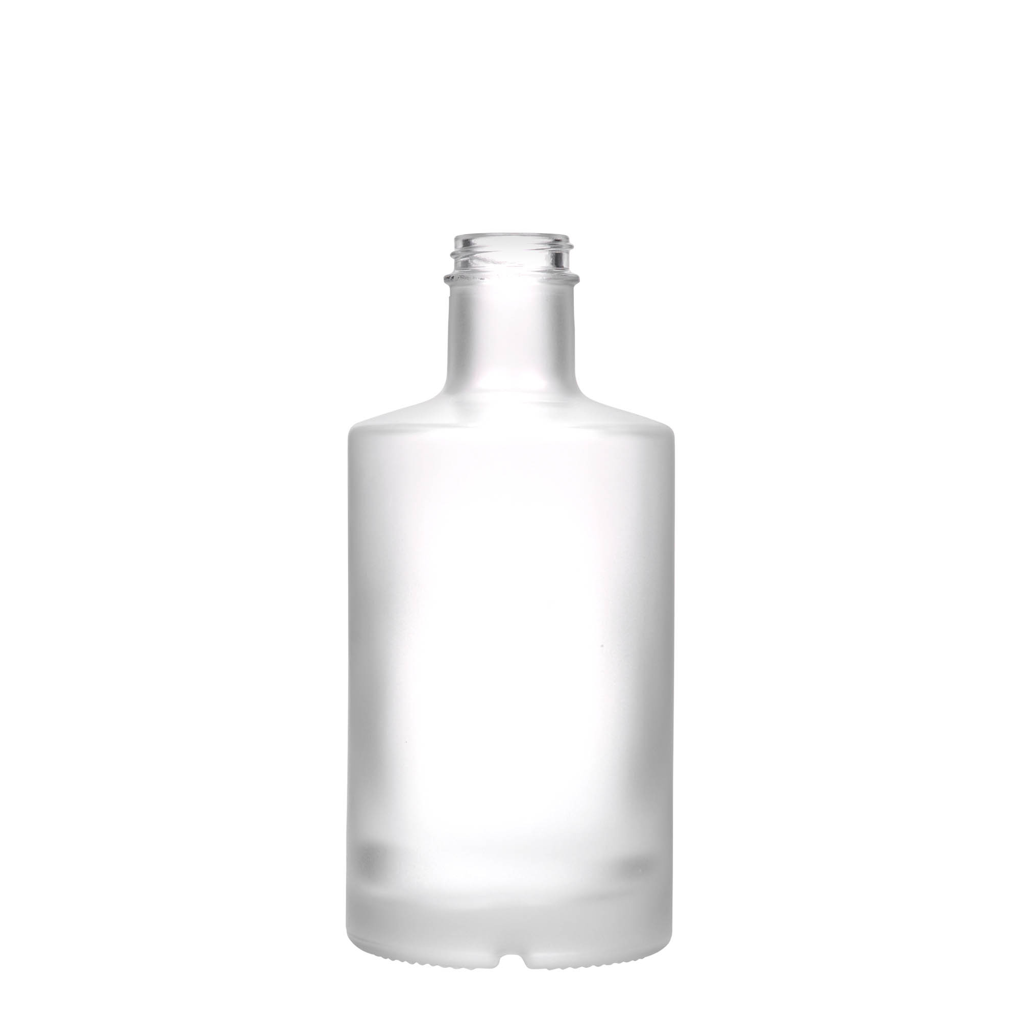 500 ml glass bottle 'Caroline', frosted, closure: GPI 33