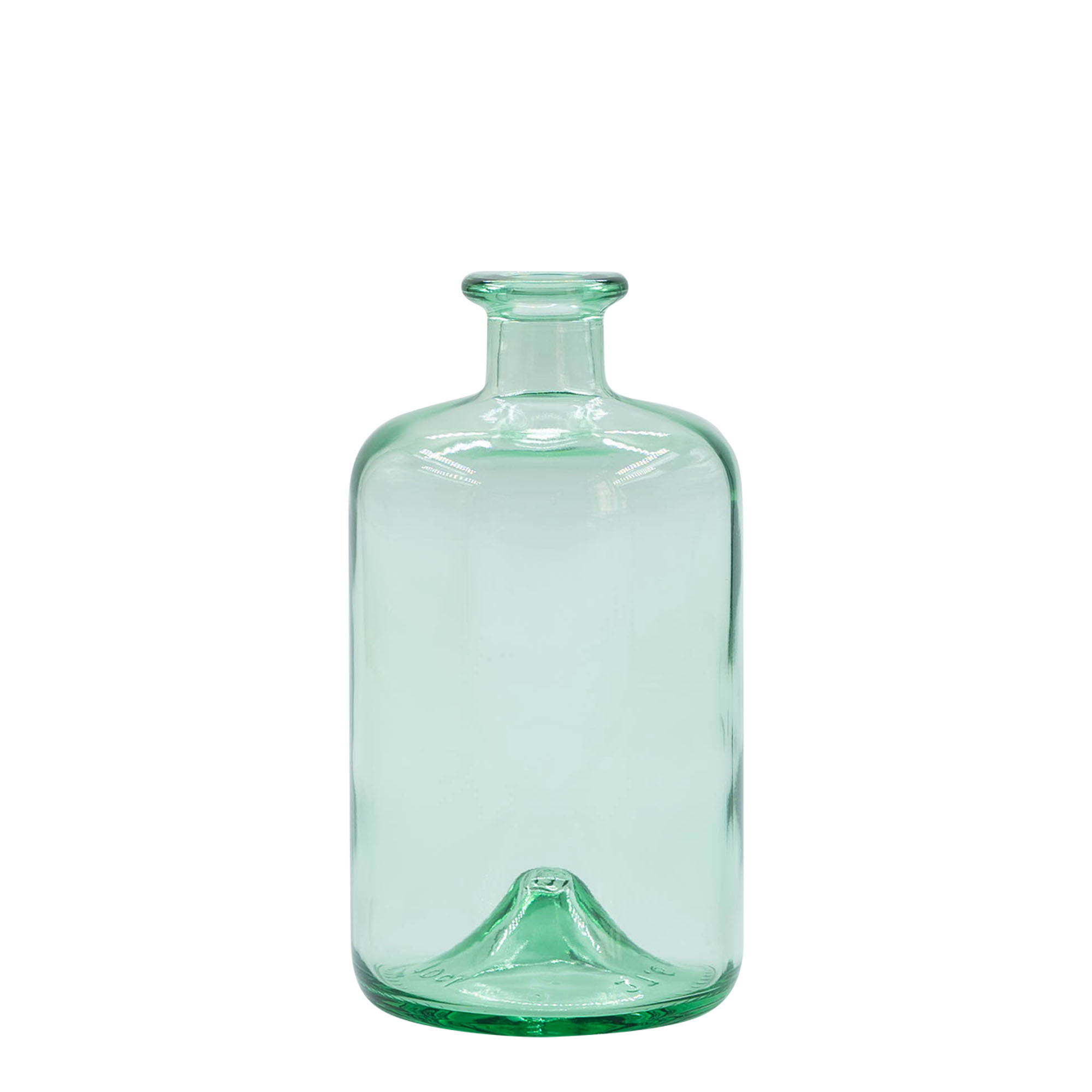 700 ml glass bottle 'Pharma', mouth: cork