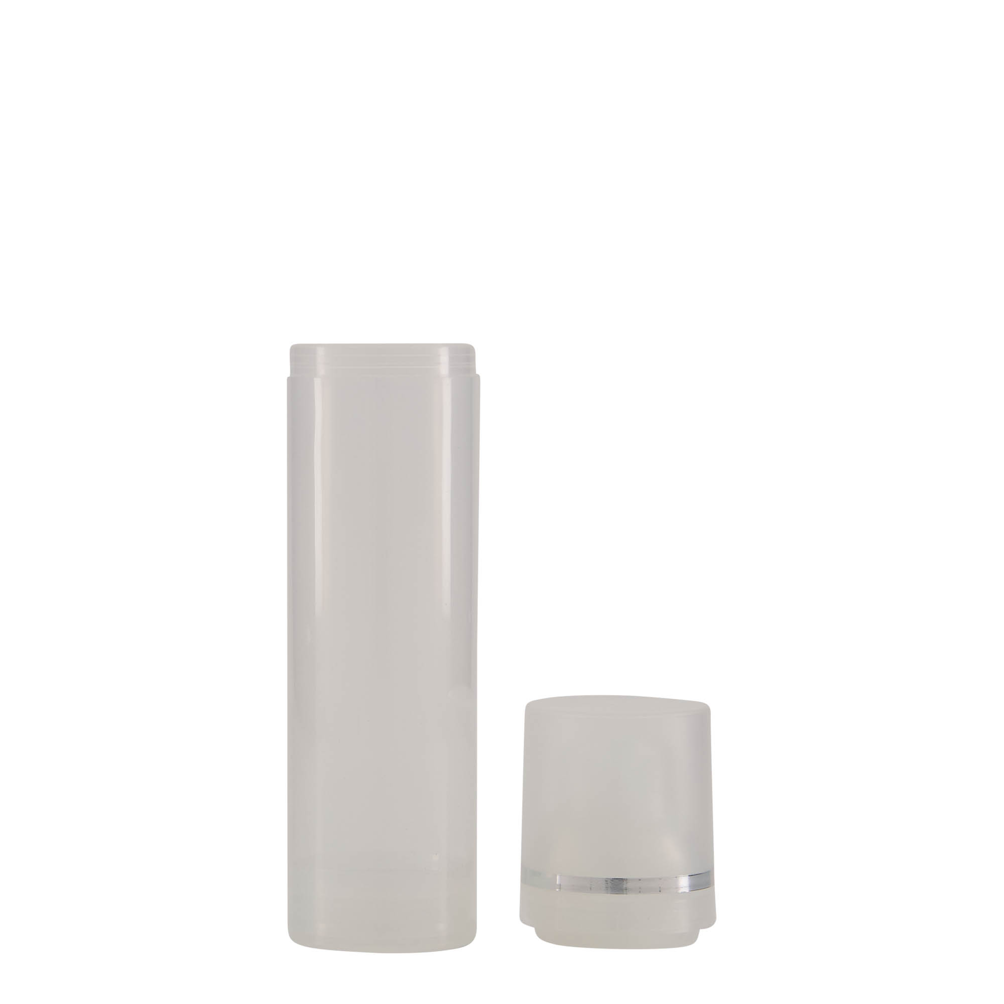 75 ml airless dispenser 'Mezzo', PP plastic, natural