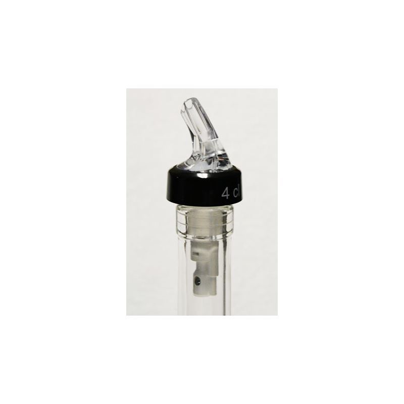 Dosing spout 'Auto Pour' 4 cl, PE plastic, clear