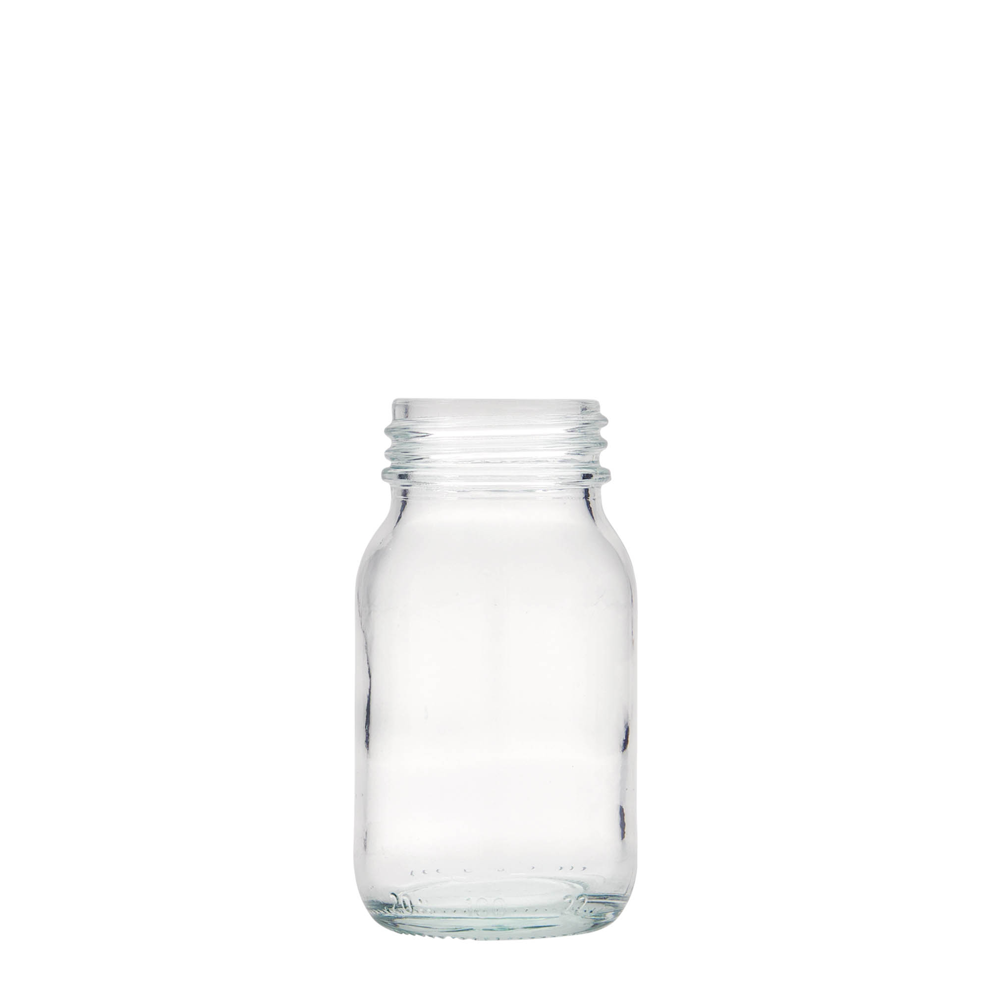 100 ml wide mouth jar, closure: DIN 40