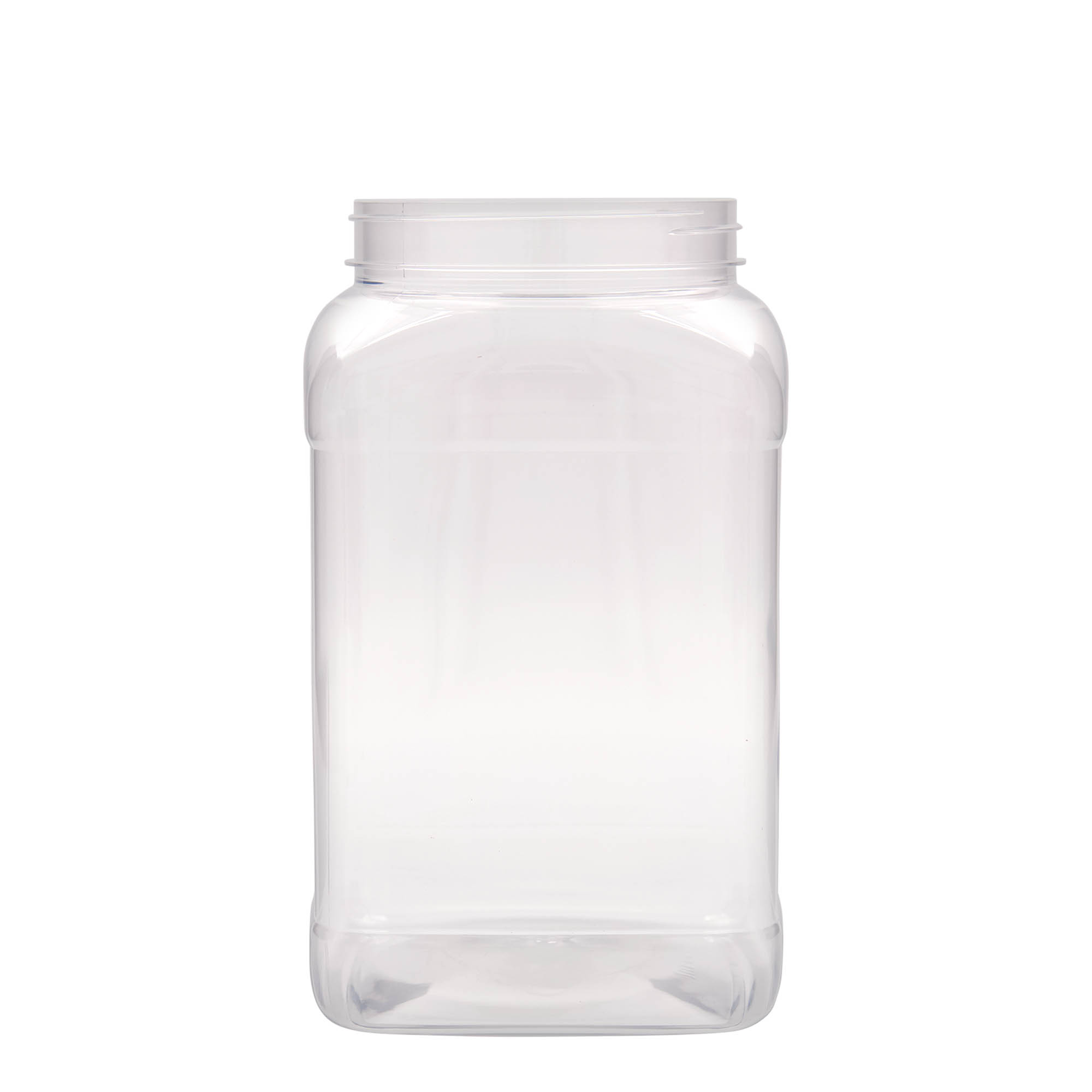 3,000 ml PET jar 'Dana', square, plastic, closure: 110/400