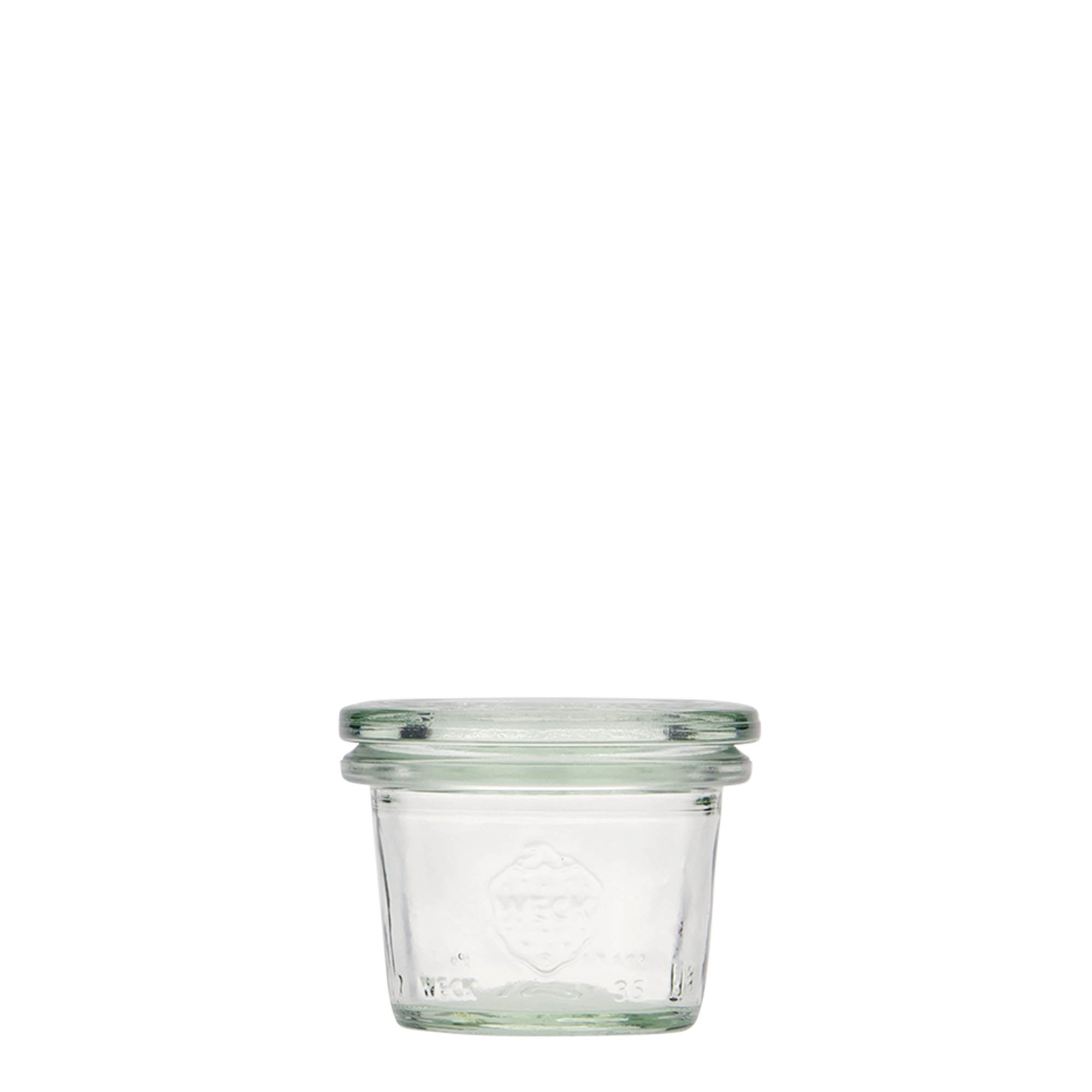 35 ml WECK cylindrical jar, closure: round rim