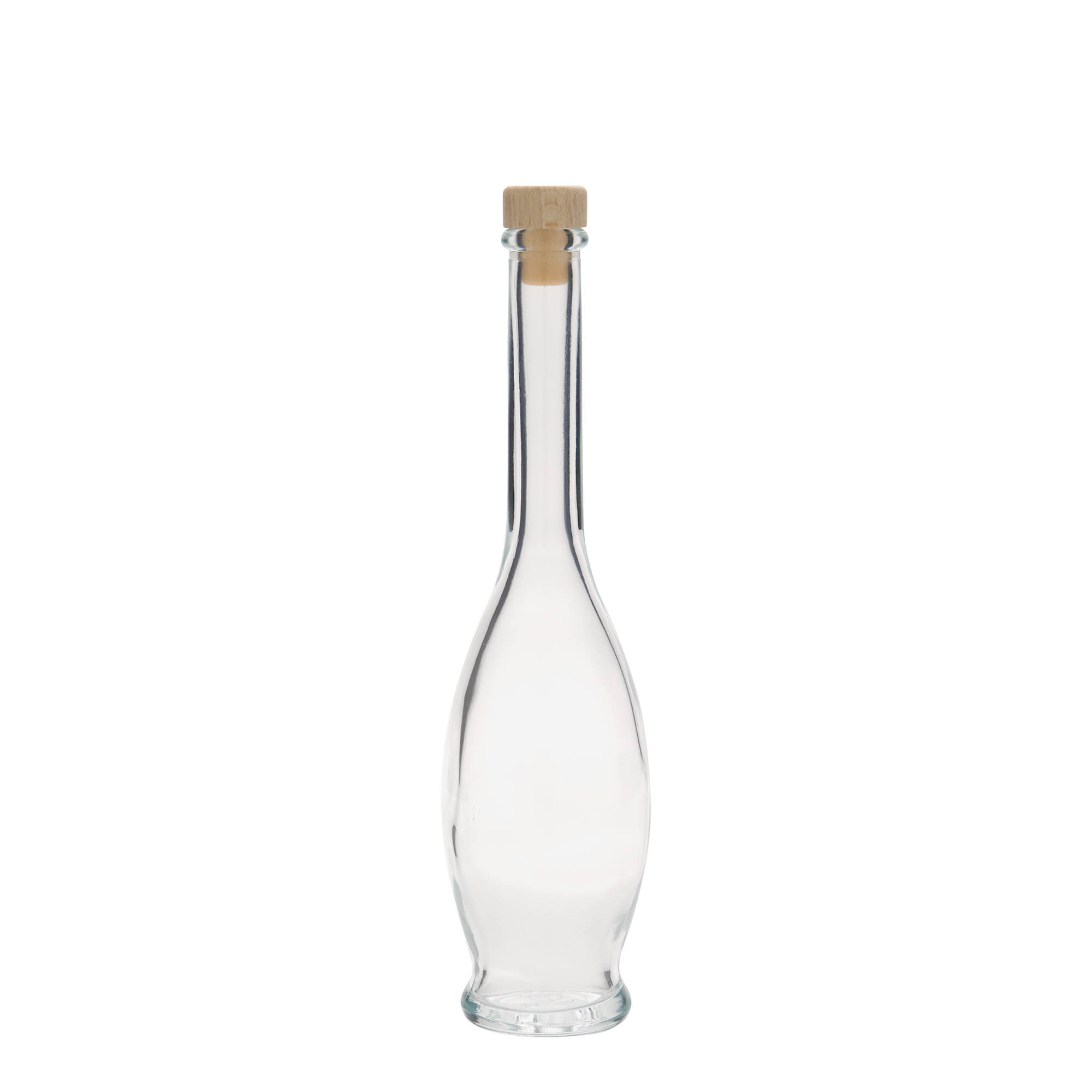 100 ml glass bottle 'Gina', closure: cork