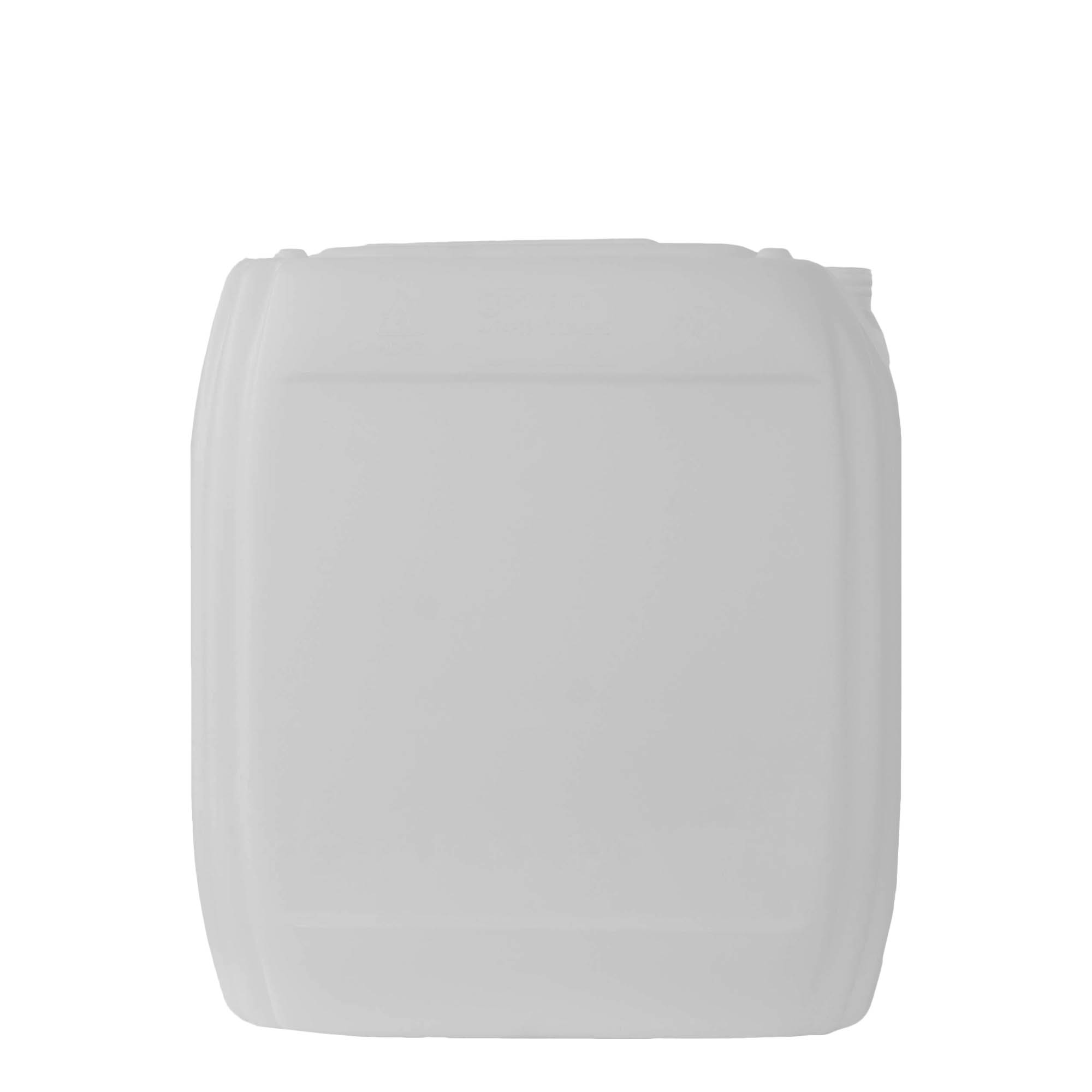 25 l canister, rectangular, HDPE plastic, natural, closure: ND 60