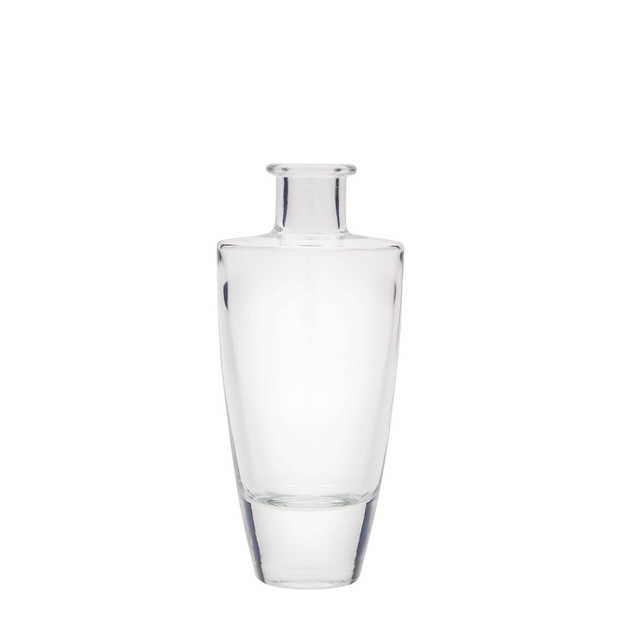 200 ml glass bottle 'Vanessa', oval, closure: cork