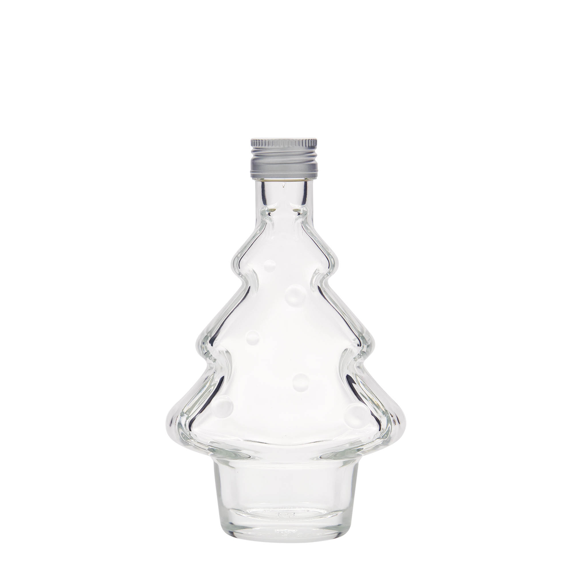 200 ml glass bottle 'Christmas Tree', closure: PP 28