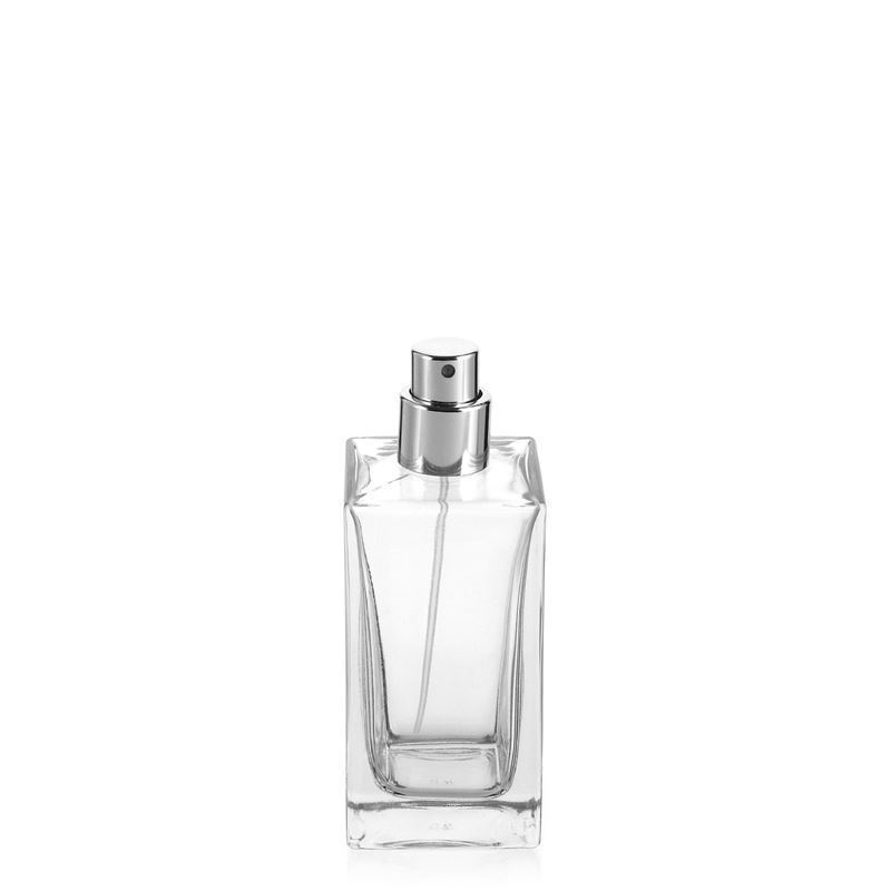 50 ml glass bottle 'Cannes', square