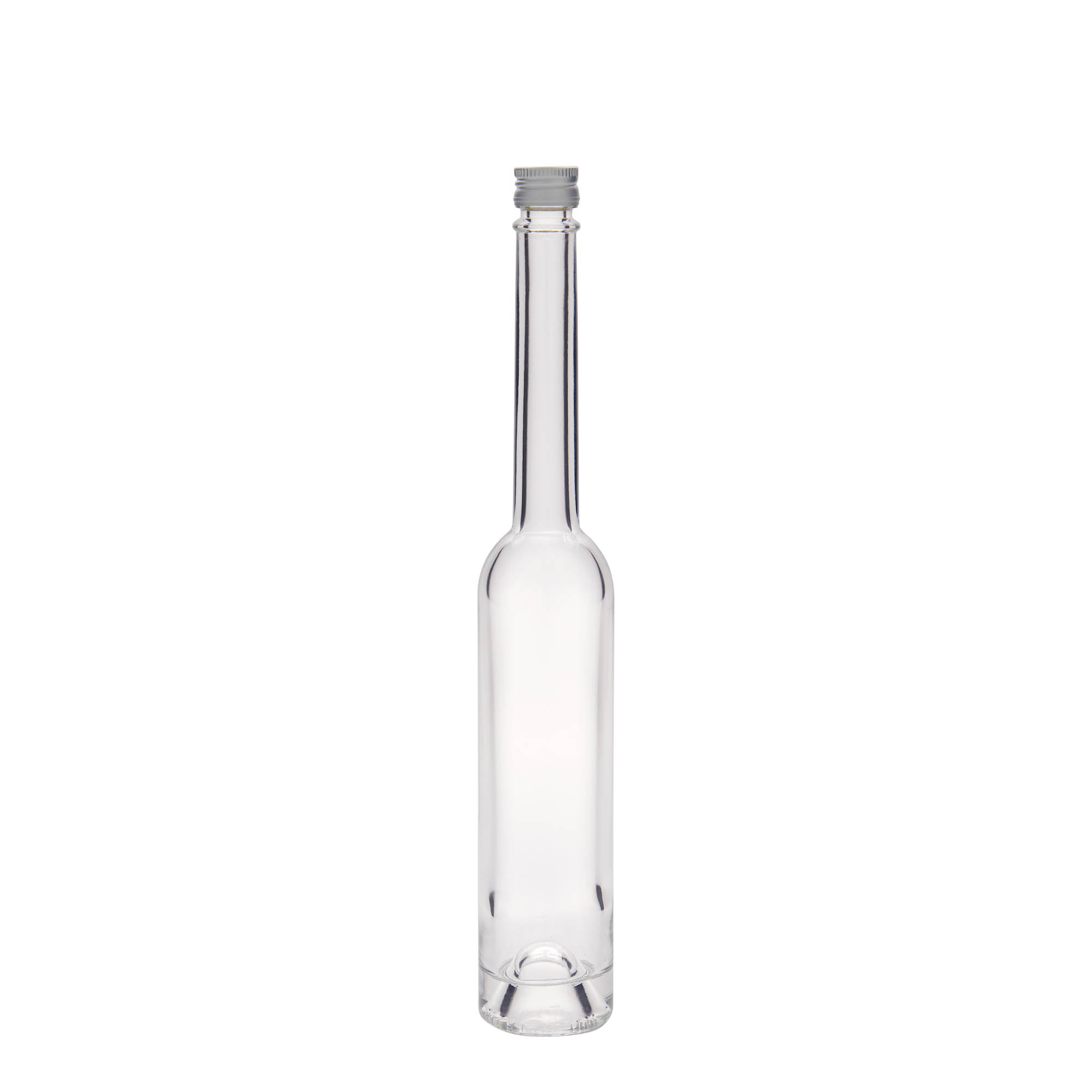 100 ml glass bottle 'Platina', closure: PP 18