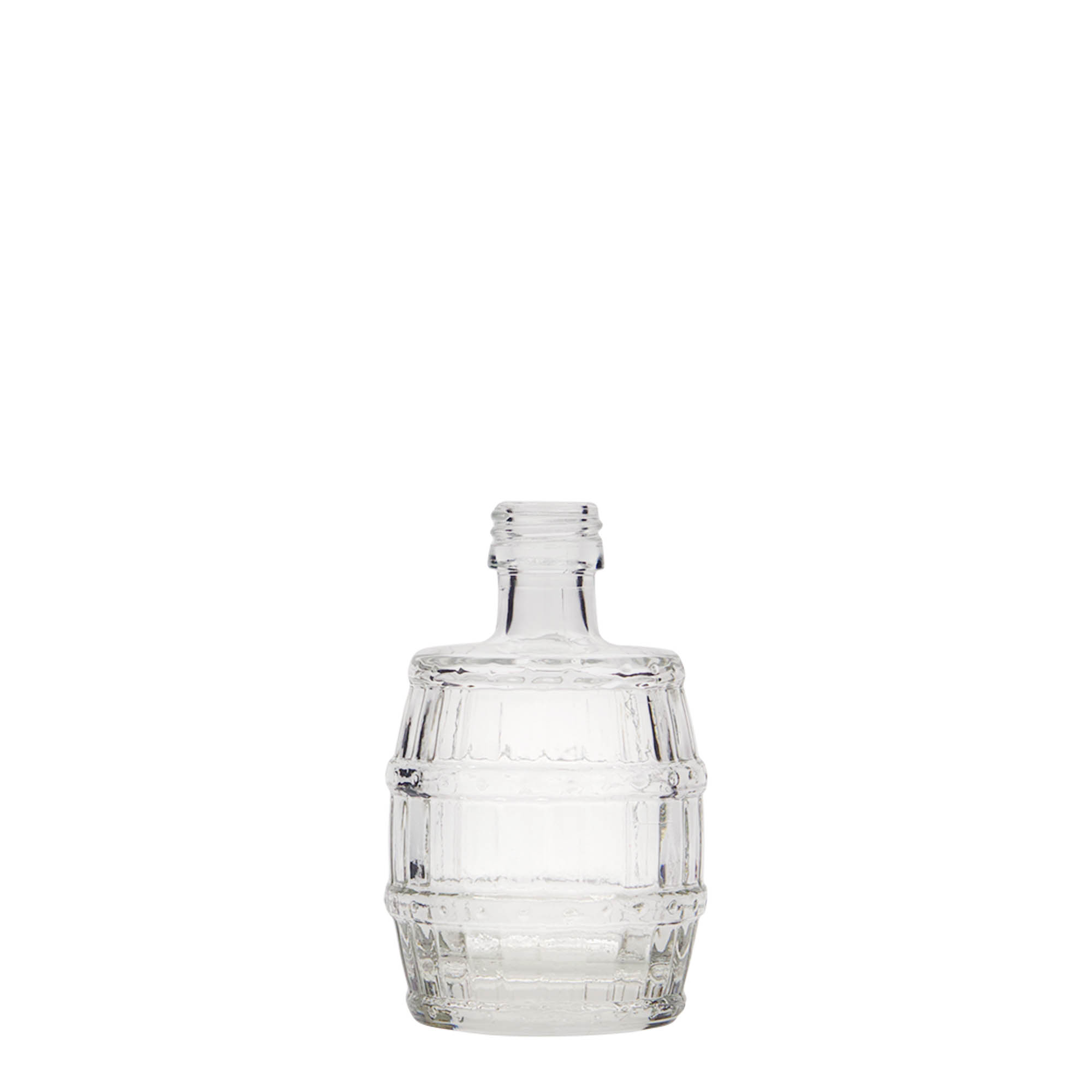 50 ml glass bottle 'Fass', closure: PP 18