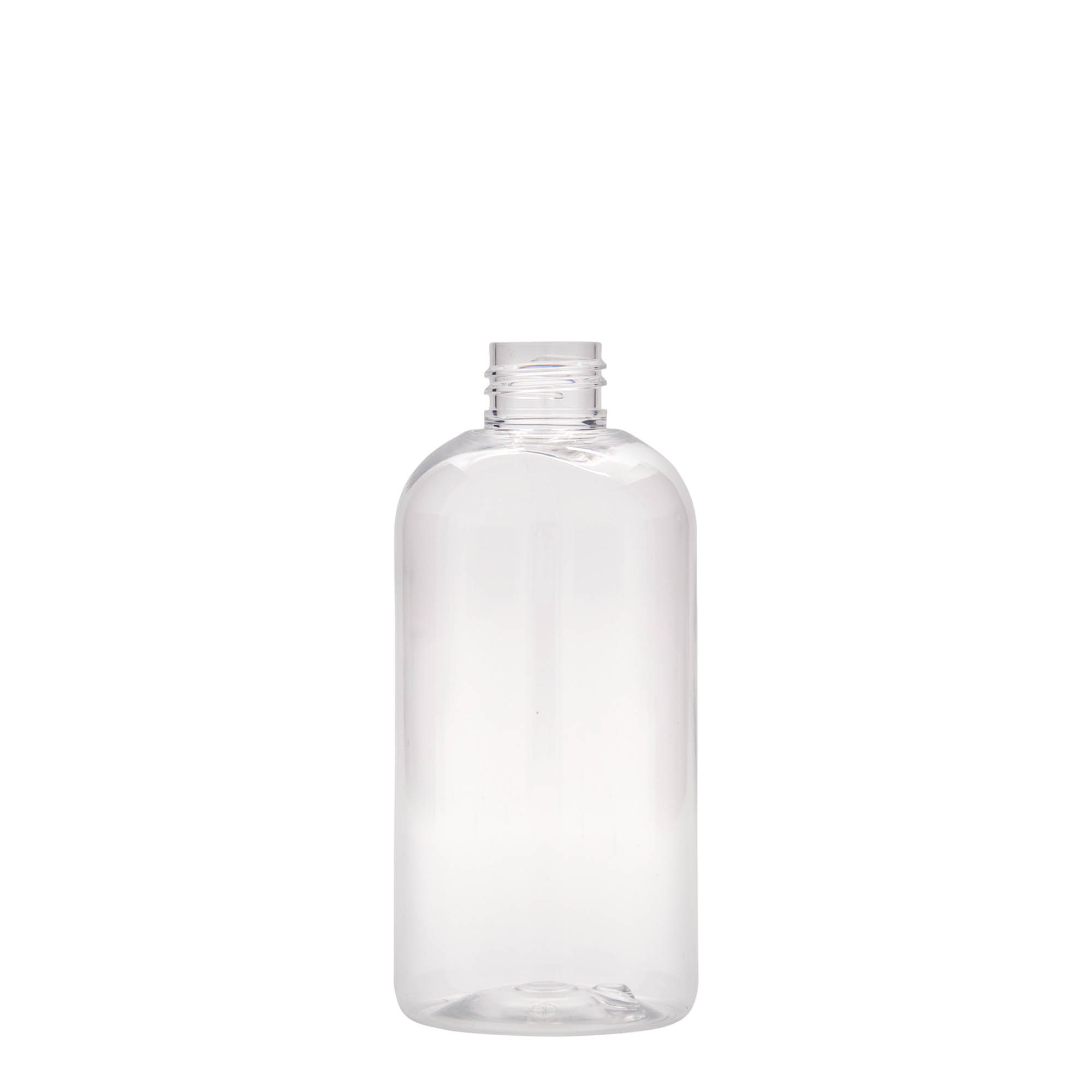 250 ml PET bottle 'Boston', plastic, closure: GPI 24/410