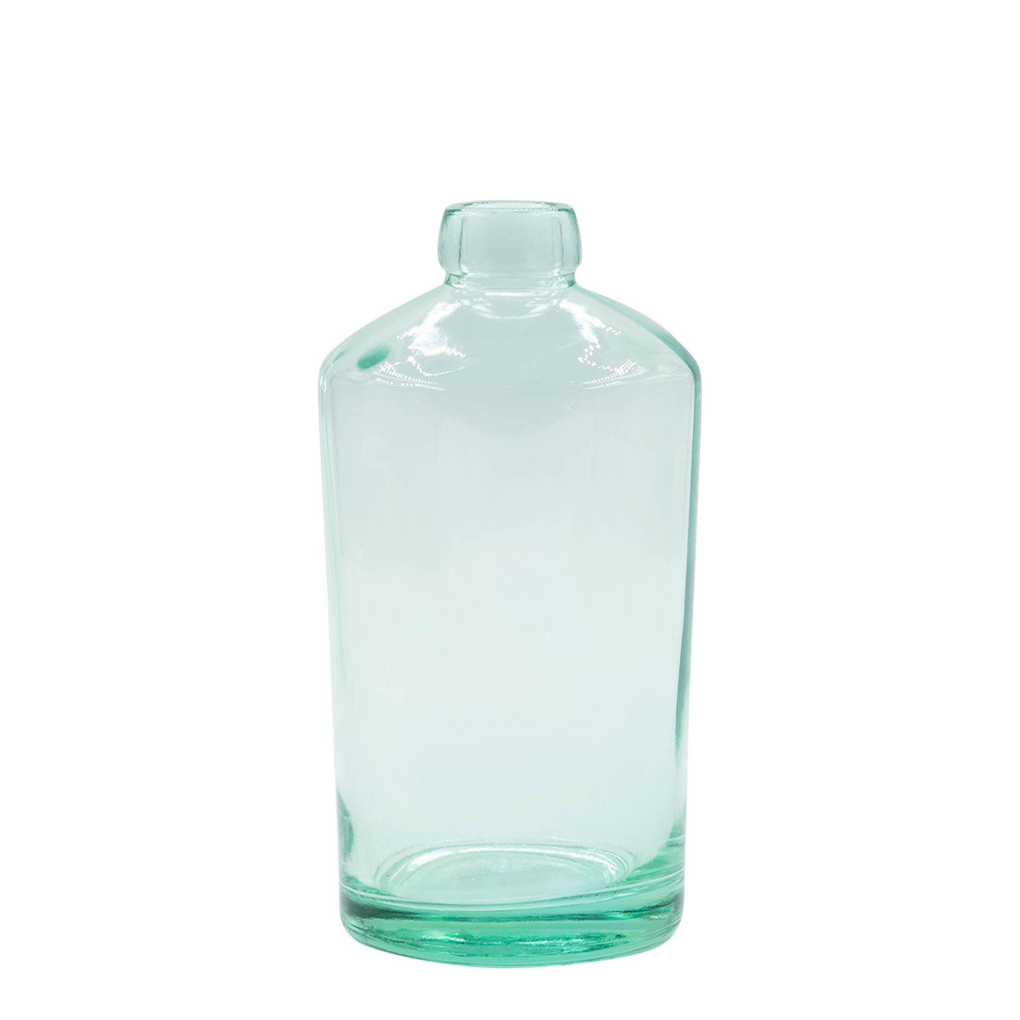 700 ml glass bottle 'Barrel', mouth: cork