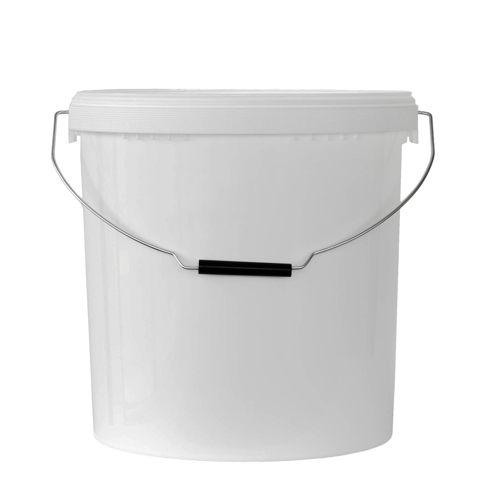 20 l bucket, PP plastic, white