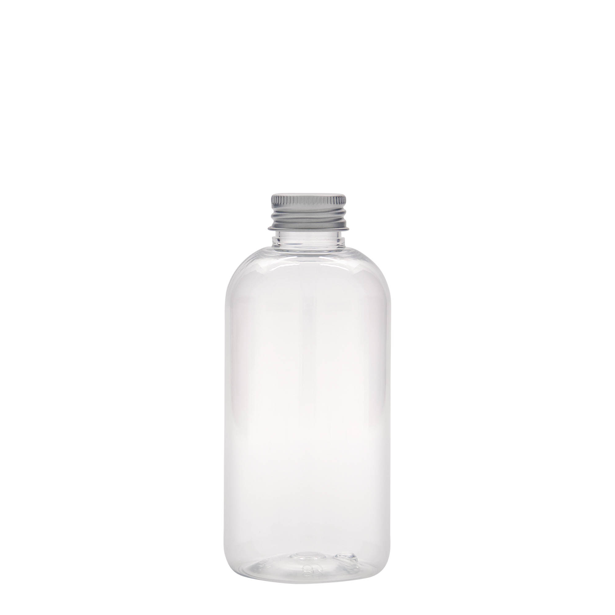 200 ml PET bottle 'Boston', plastic, closure: GPI 24/410