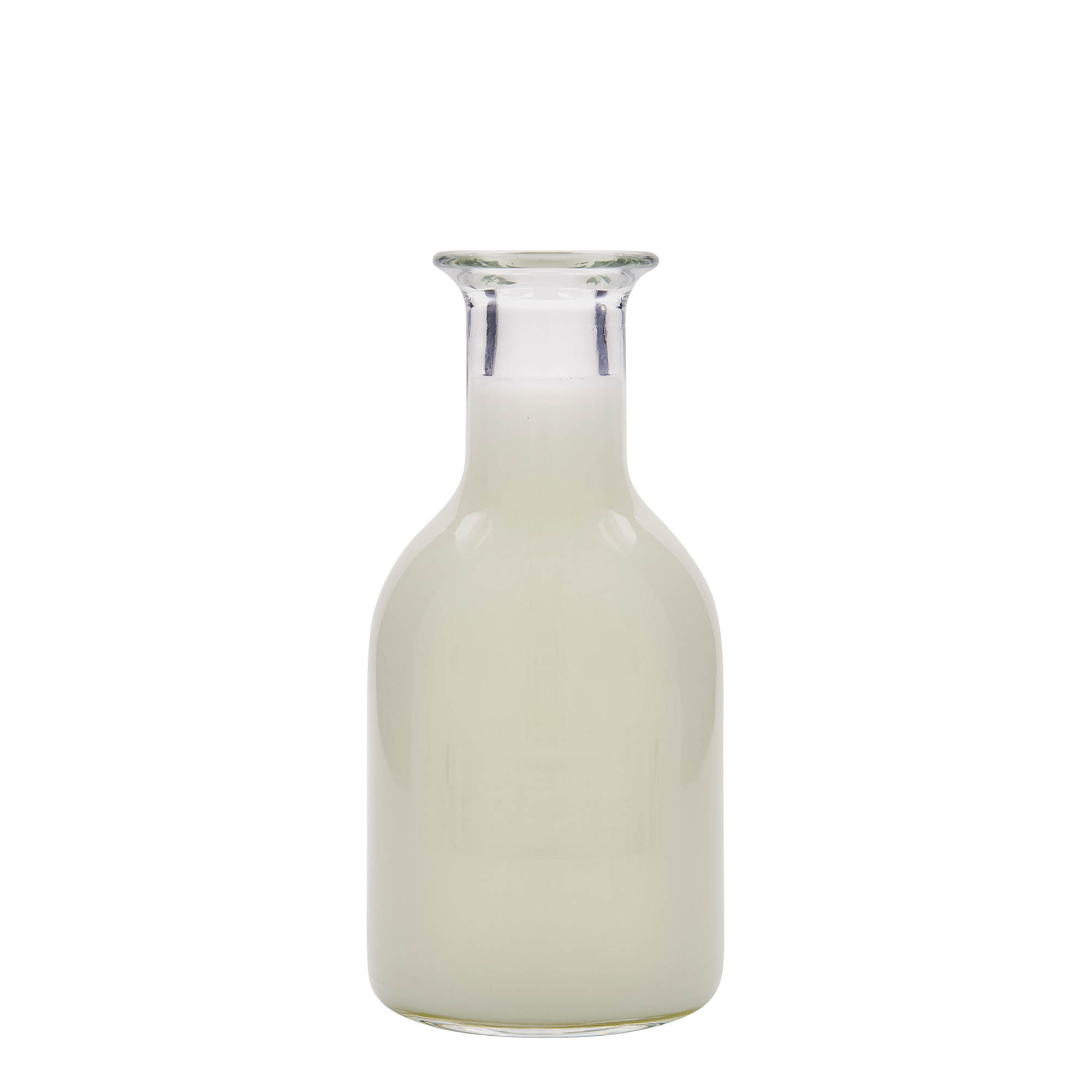 500 ml glass bottle 'Optima Latte', closure: cork