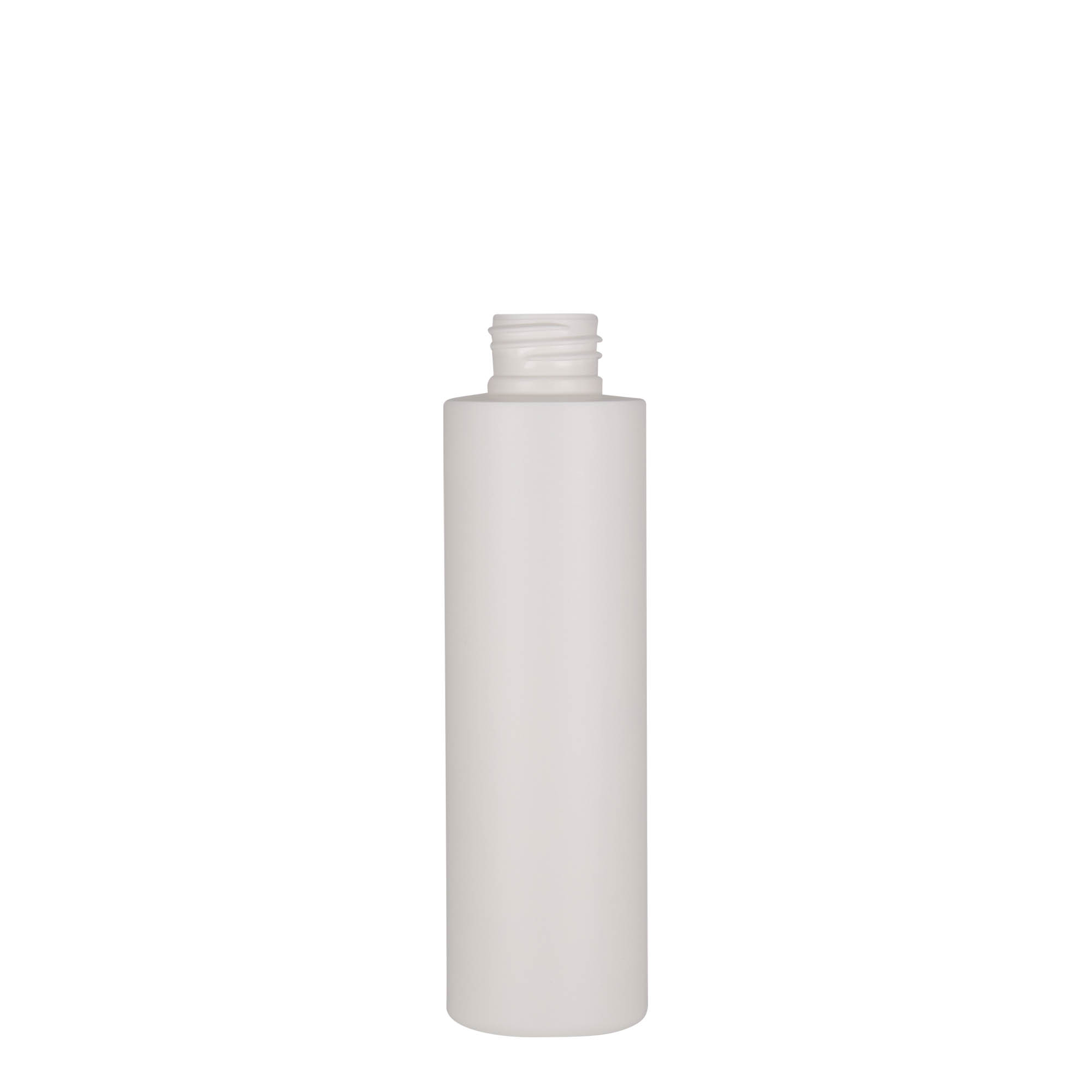 150 ml plastic bottle 'Pipe', HDPE, white, closure: GPI 24/410