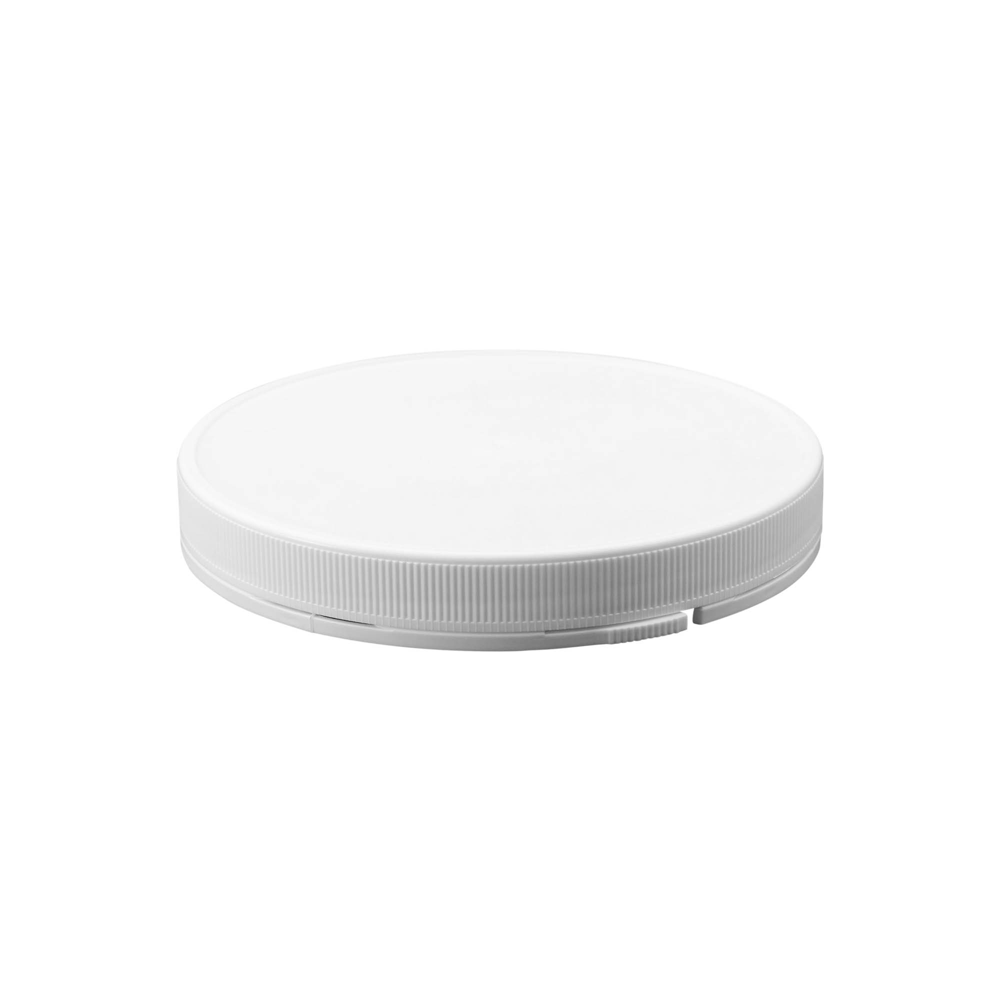 116.5 mm screw cap 'Securilock', PP plastic, white