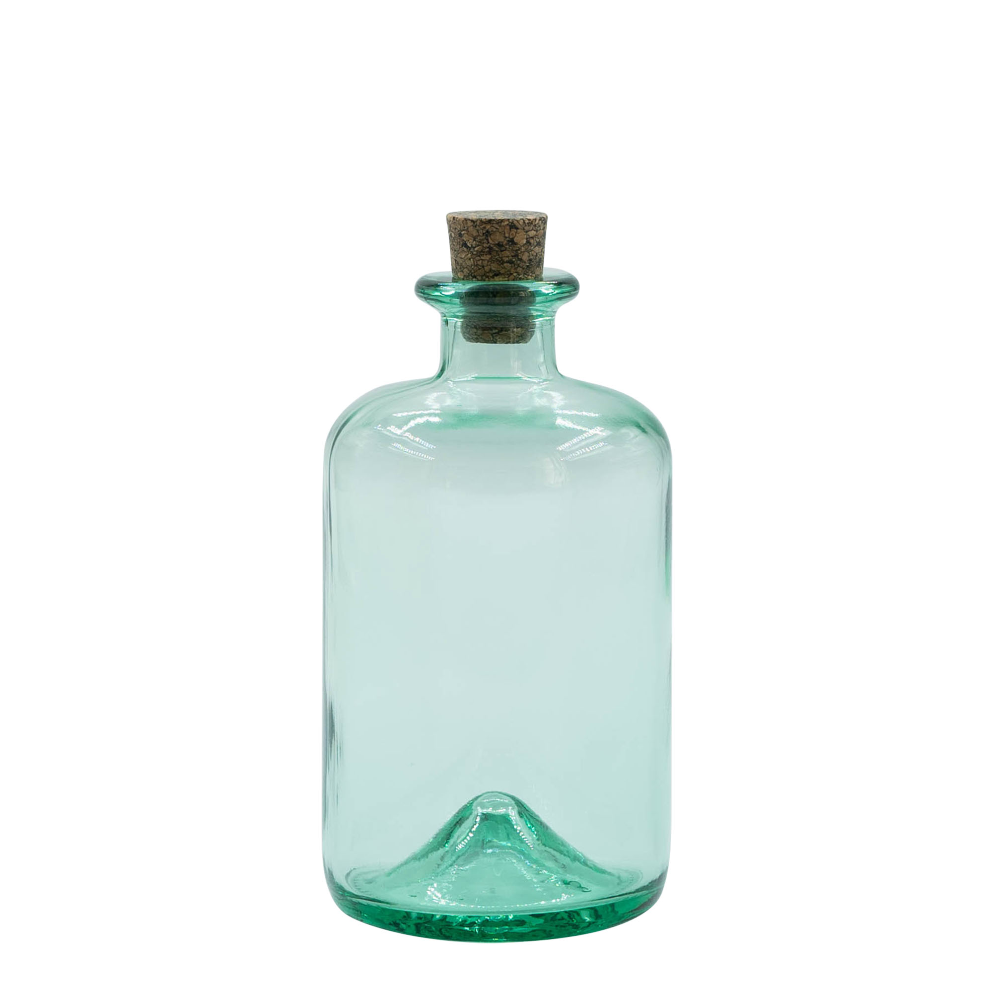 500 ml glass bottle 'Pharma', mouth: cork