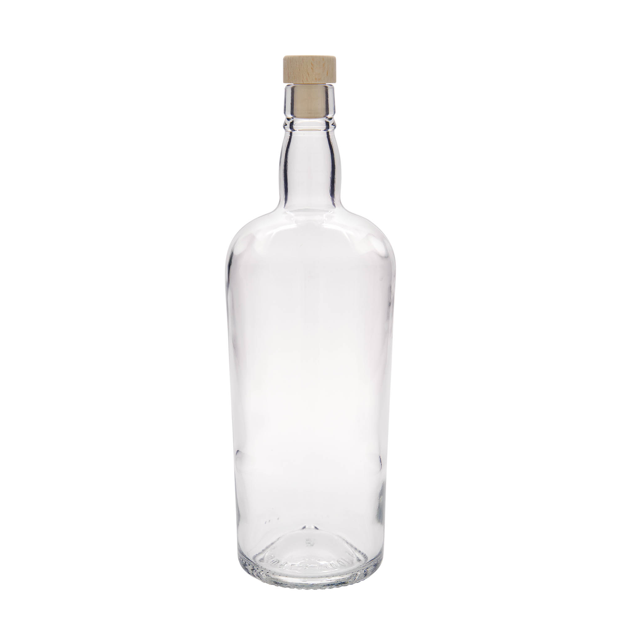 1000 ml glass bottle 'Edinburgh', closure: cork