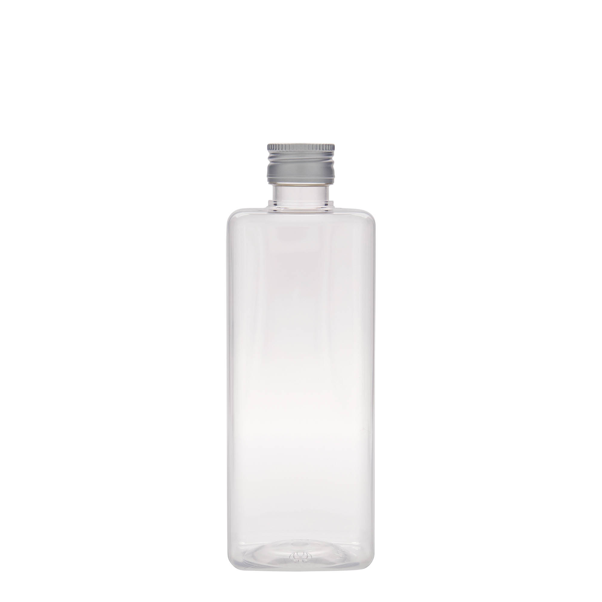 500 ml PET bottle 'Karl', square, plastic, closure: PP 28