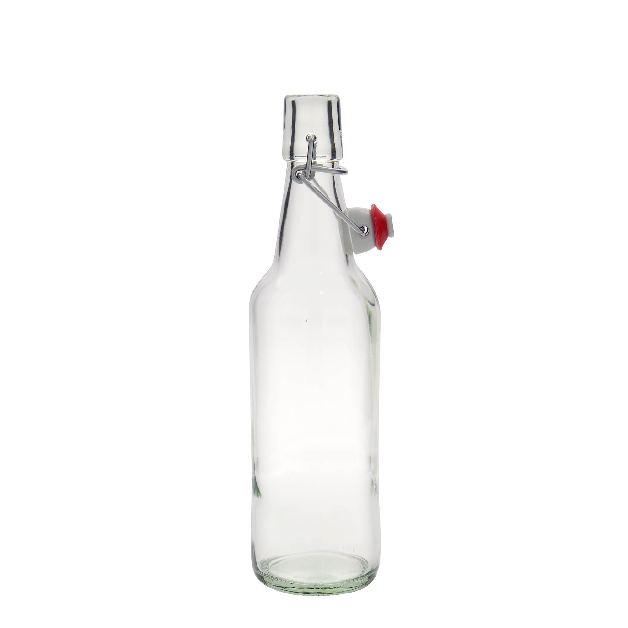 500 ml beer bottle, glass, closure: swing top