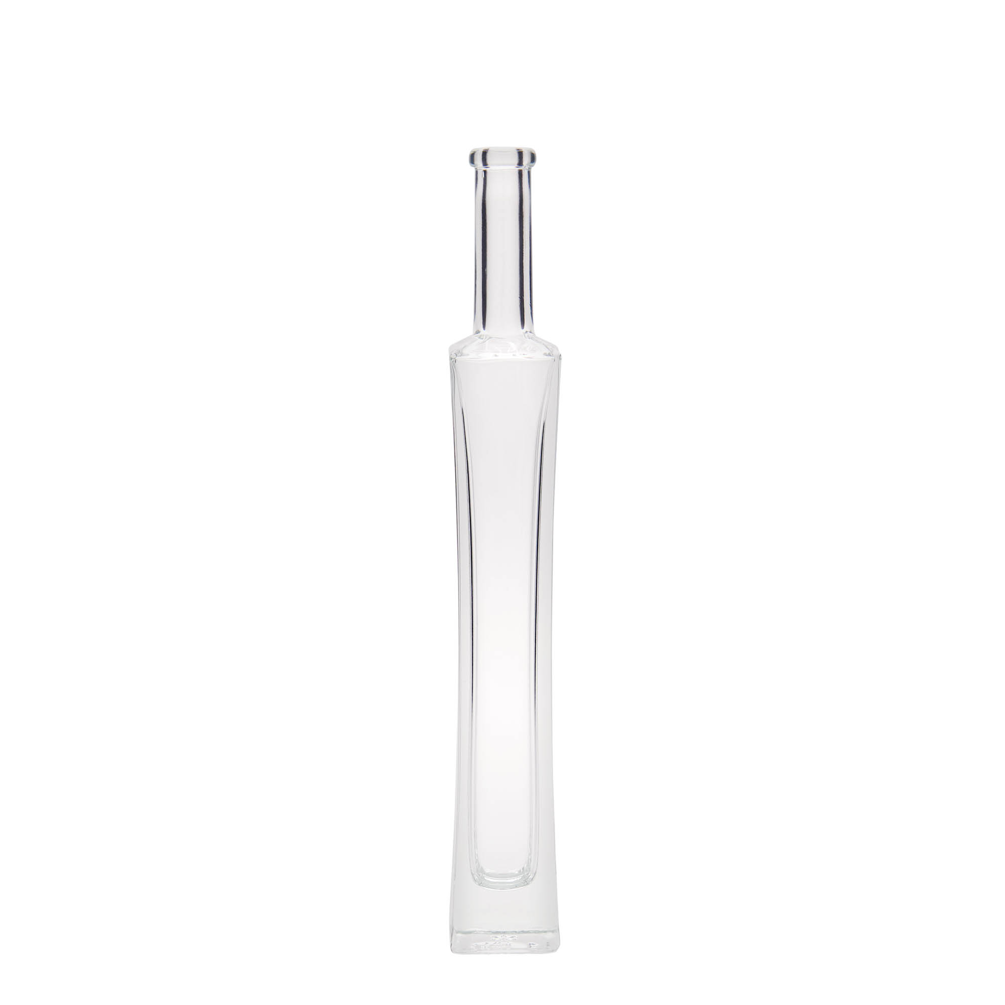 100 ml glass bottle 'Koko', square, closure: cork