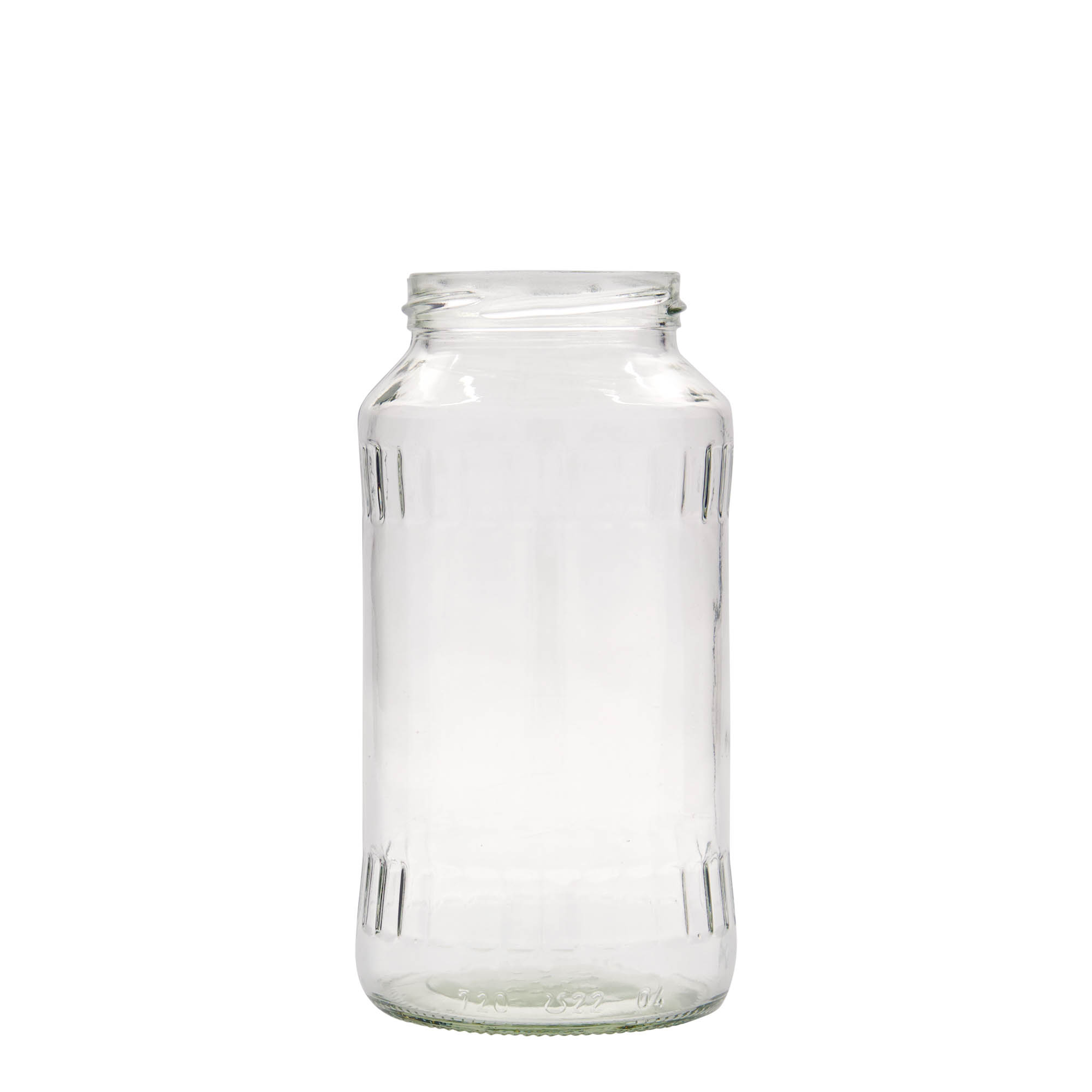 720 ml faceted jar, closure: twist off (TO 66)