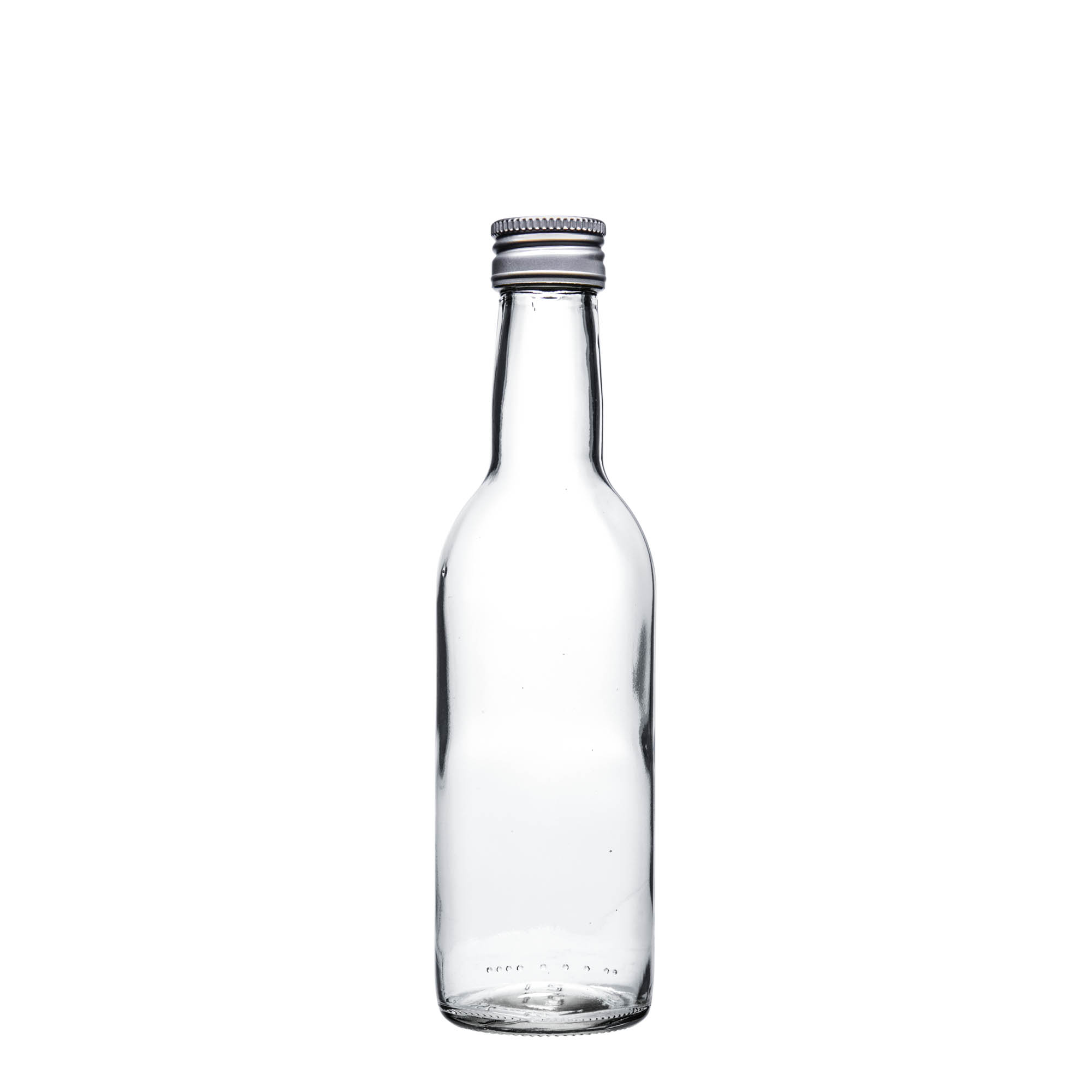 250 ml glass bottle 'Bordeaux', closure: PP 28