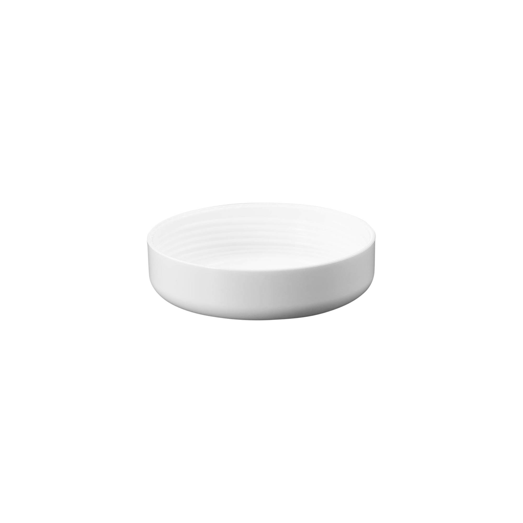 Screw cap for 100 ml 'Bianca', PP plastic, white