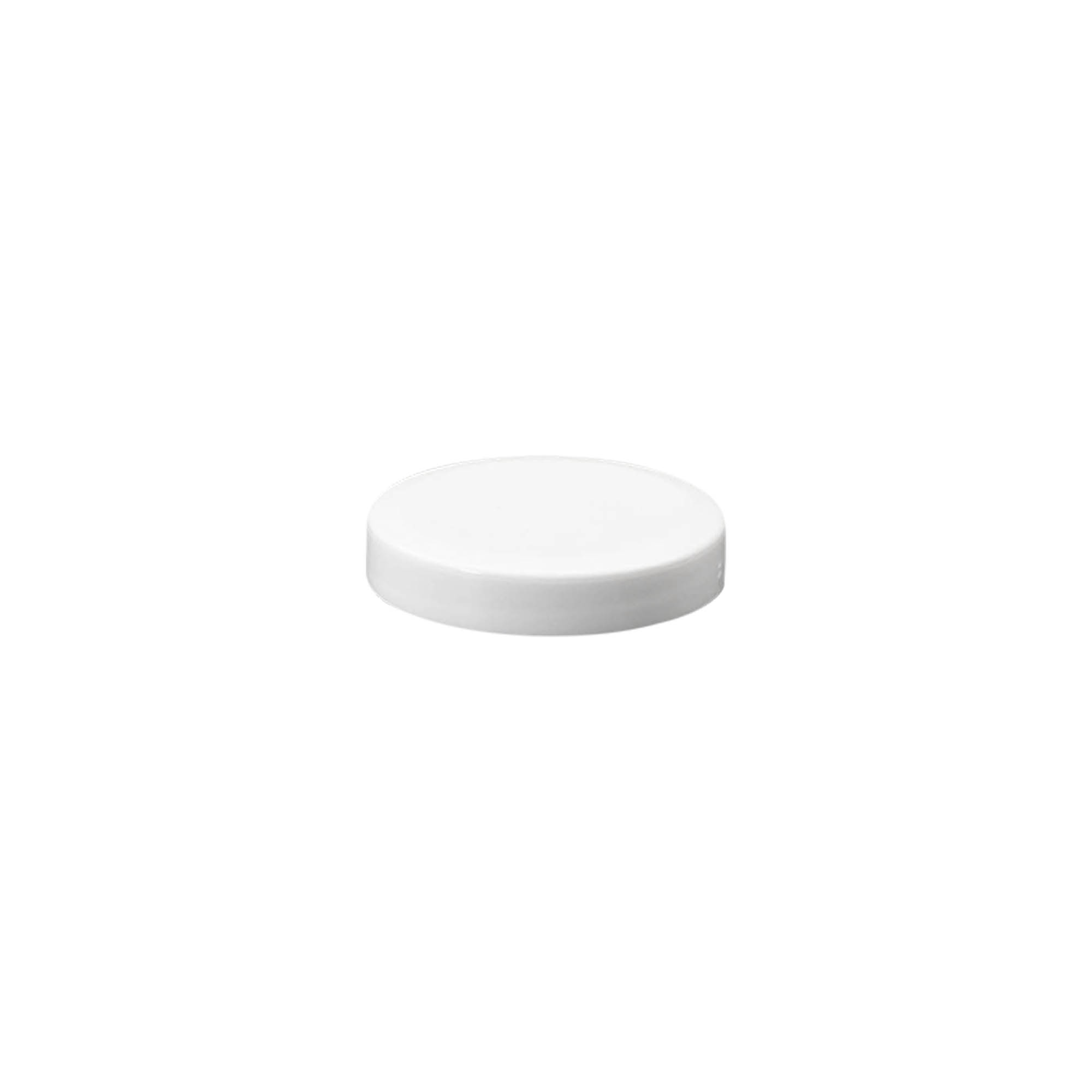 Screw cap 'White Line' for 6ml, PP plastic, white