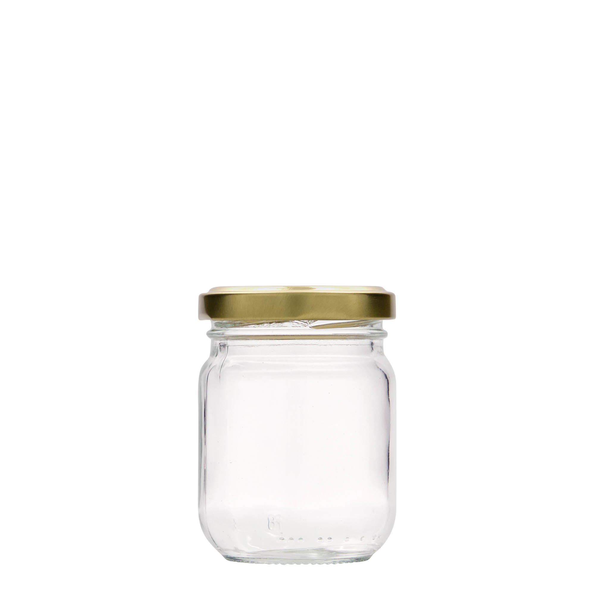 130 ml tall round jar, closure: twist off (TO 53)