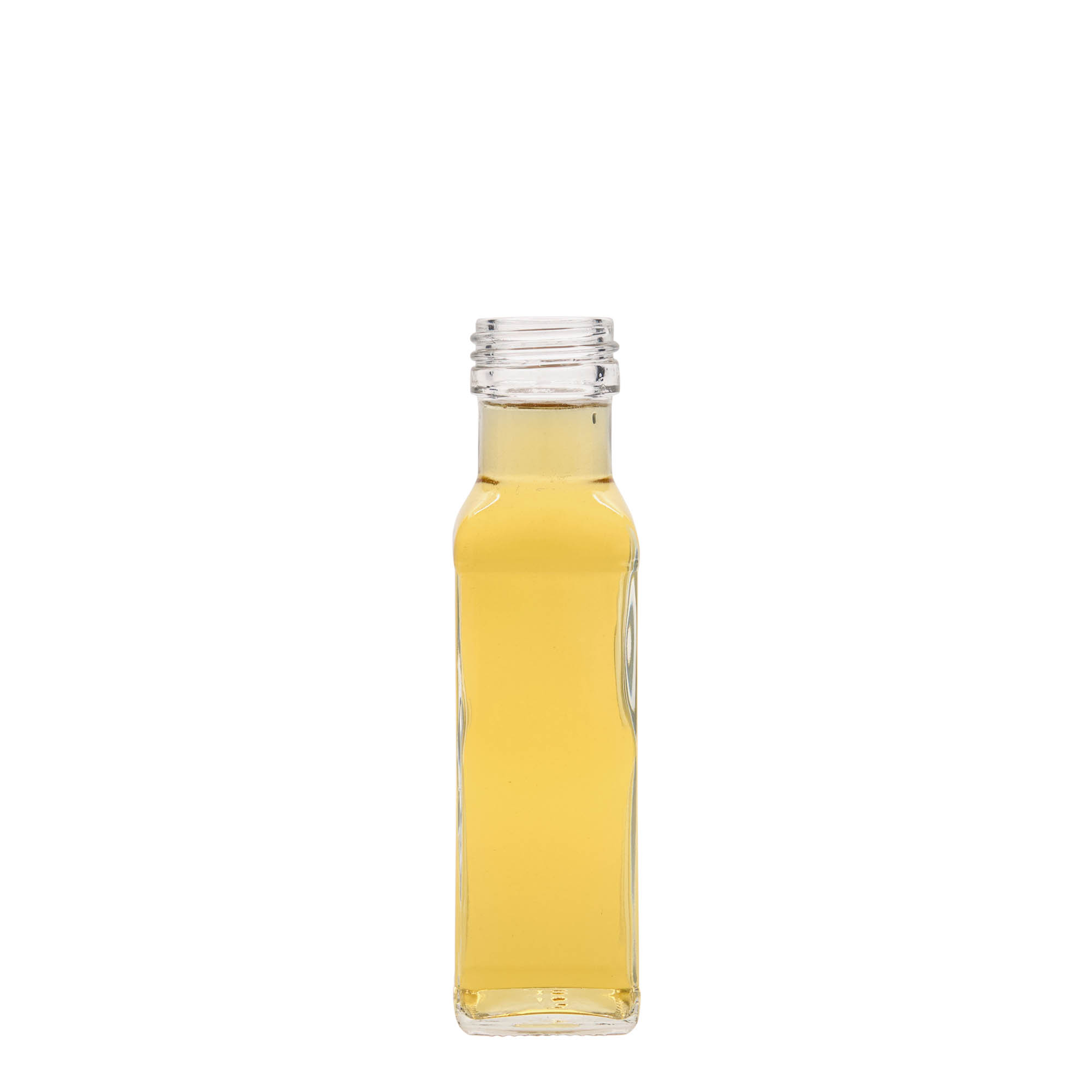 100 ml glass bottle 'Marasca', square, closure: PP 31.5