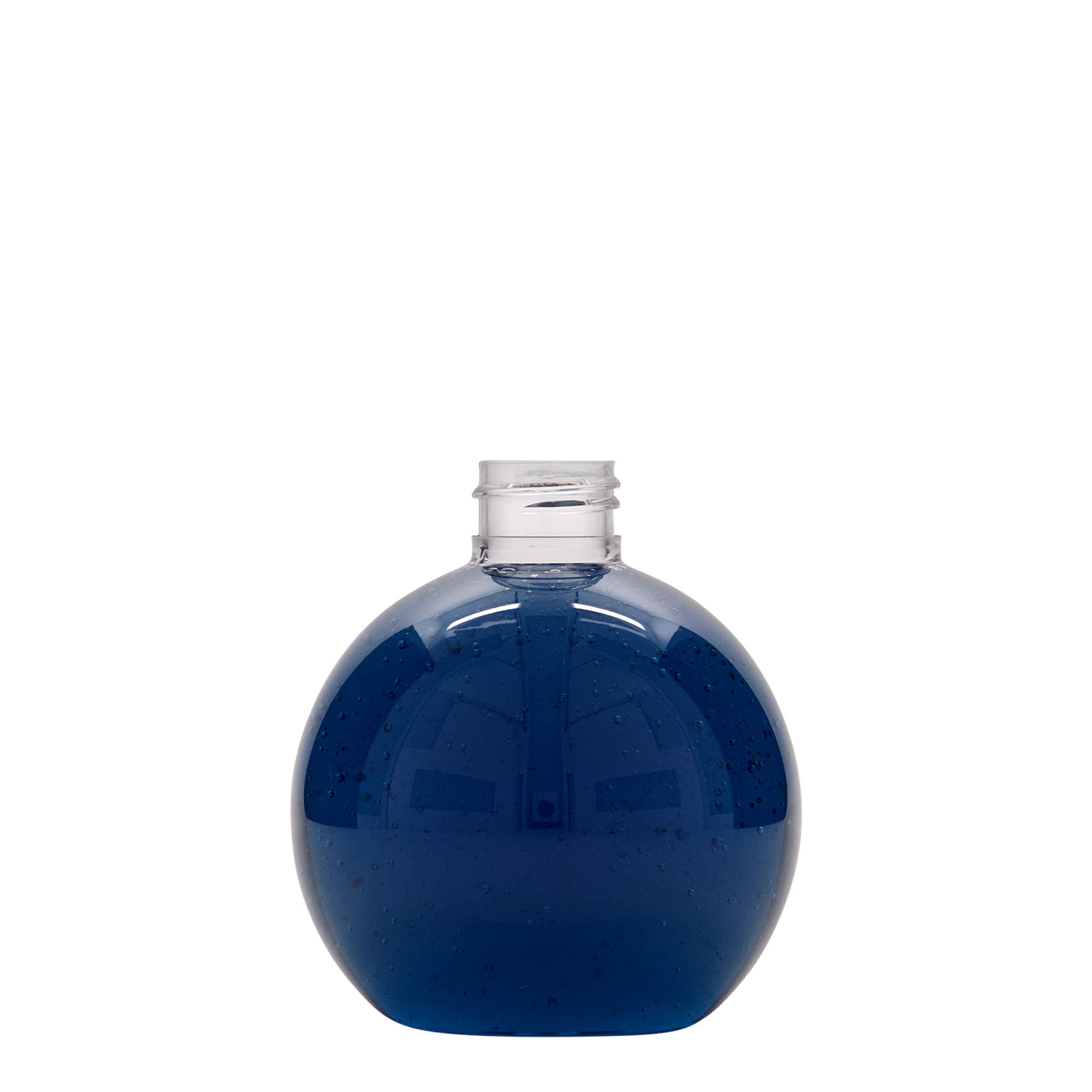 250 ml PET bottle 'Perry', round, plastic, closure: GPI 24/410